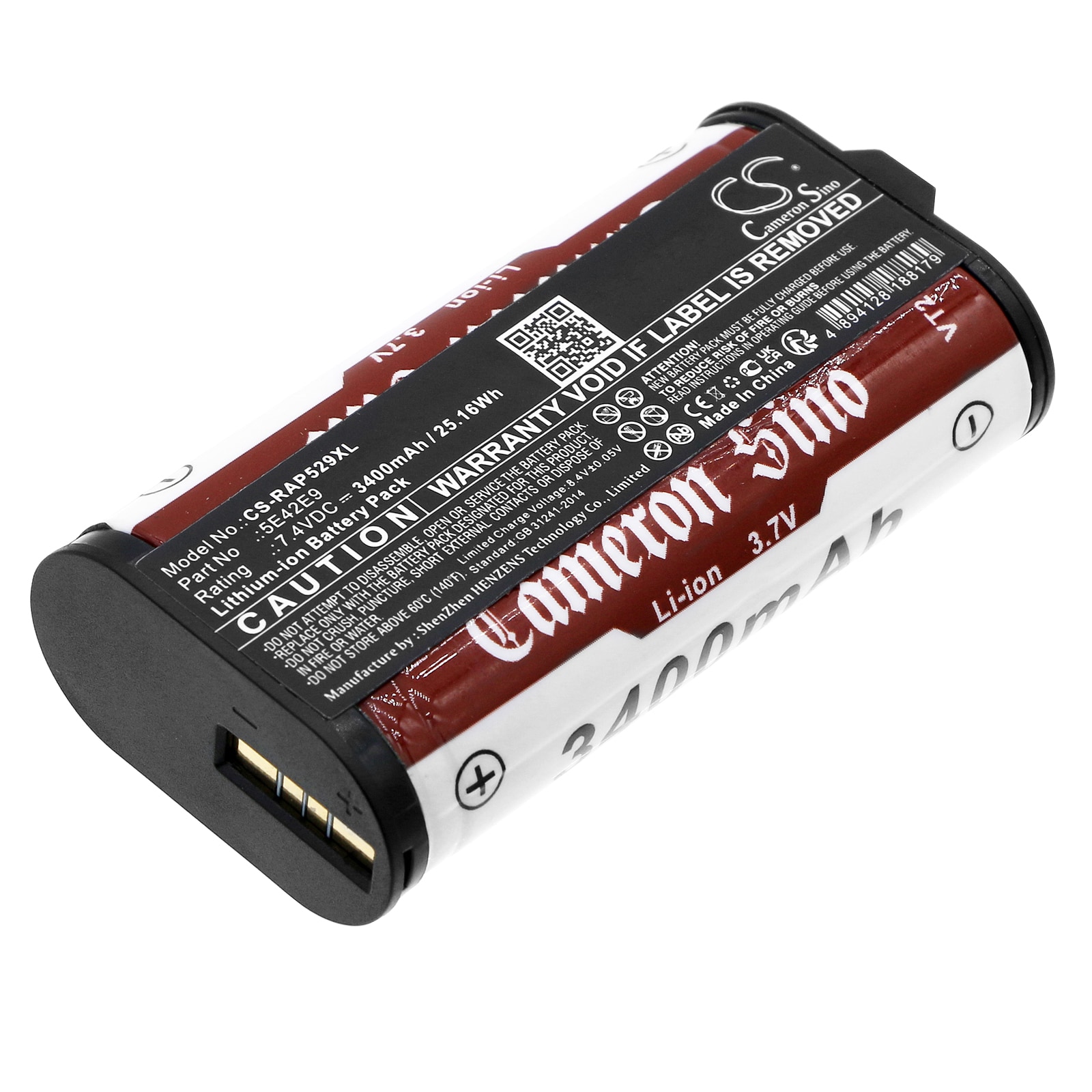 Batteri til alarmsystem for Ring Alarm Home Base Pro-stasjon