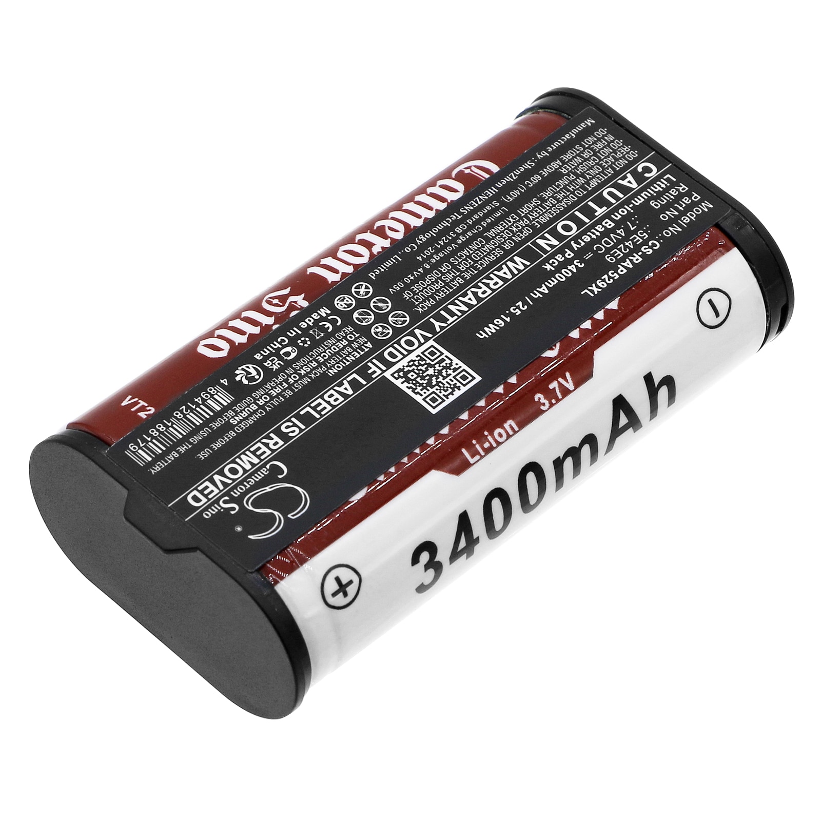 Batteri til alarmsystem for Ring Alarm Home Base Pro-stasjon