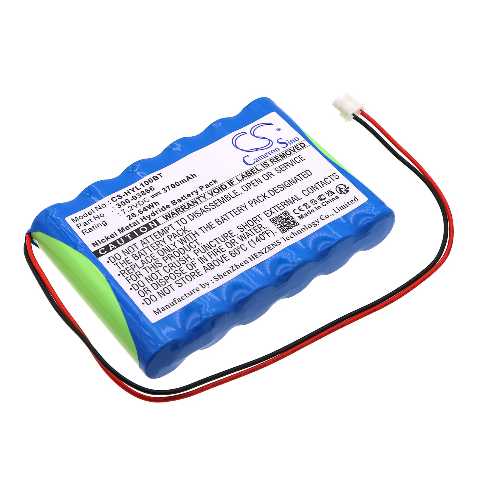 Batteri til alarmsystem for Honeywell Lynx, lynx 5100, lynx 5200 osv.