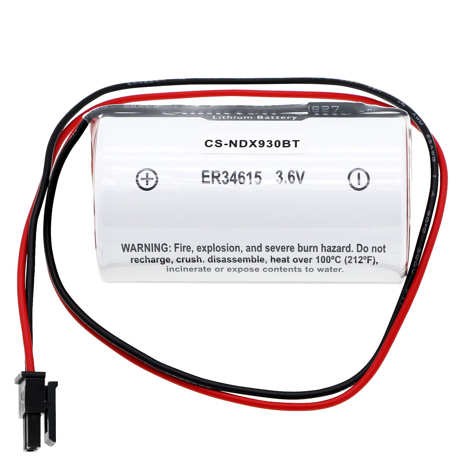 Batteri for alarmsystem for Indexa SYSTEM-9000, 9000AS-B
