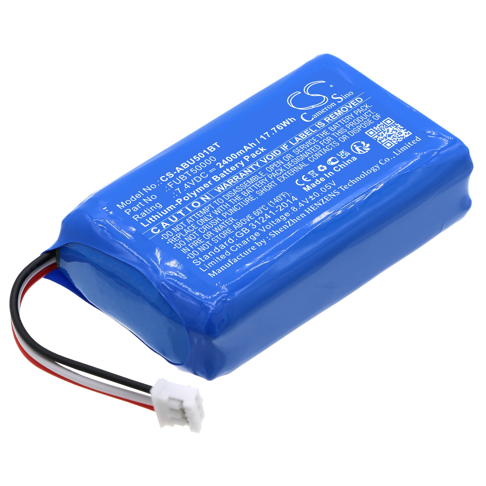 Batteri til alarmsystem for Abus Secvest, FUAA50000, FUAA50100 etc.