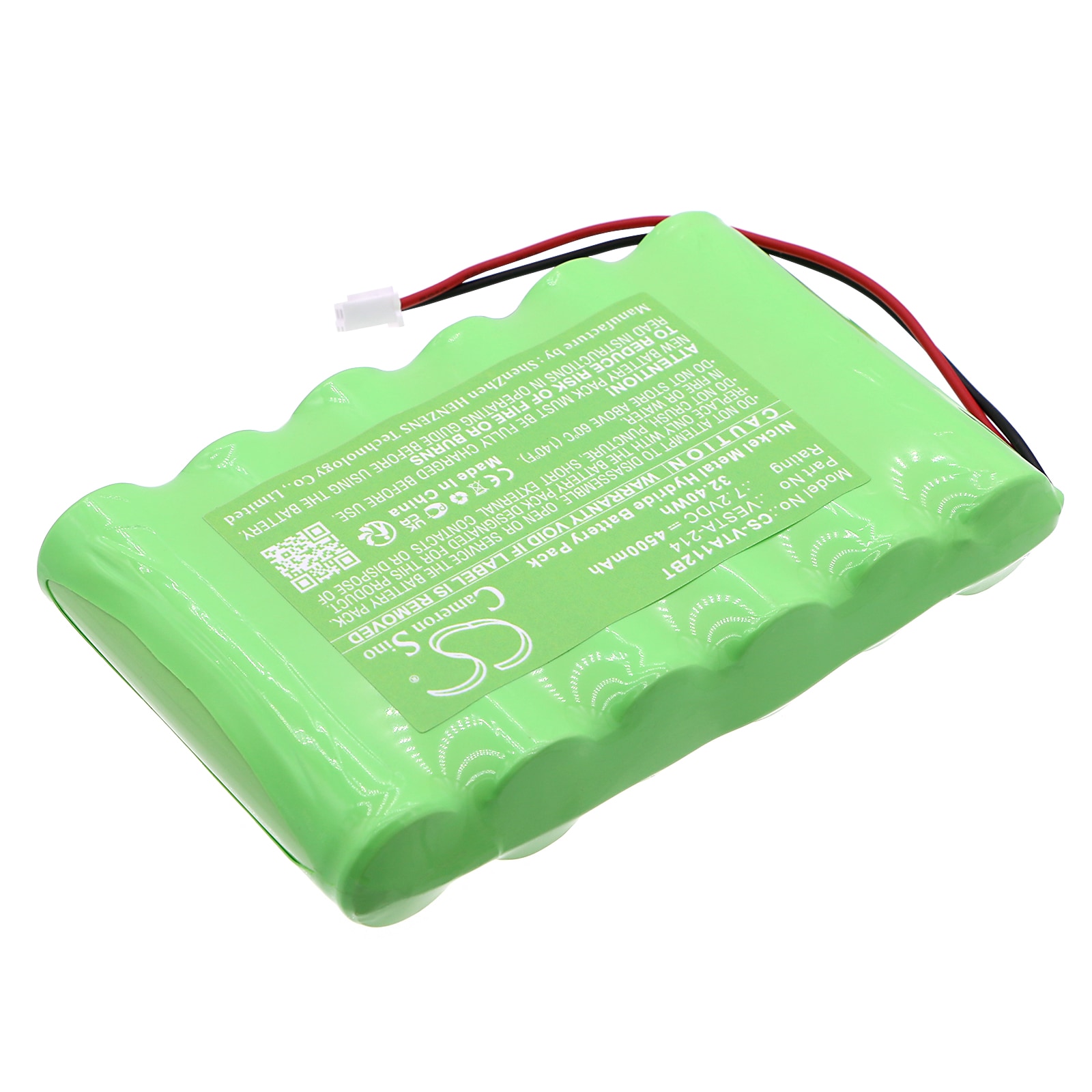 Batteri for alarmsystem for Vesta hybridkraftverk, VESTA-111-NIMH og andre.