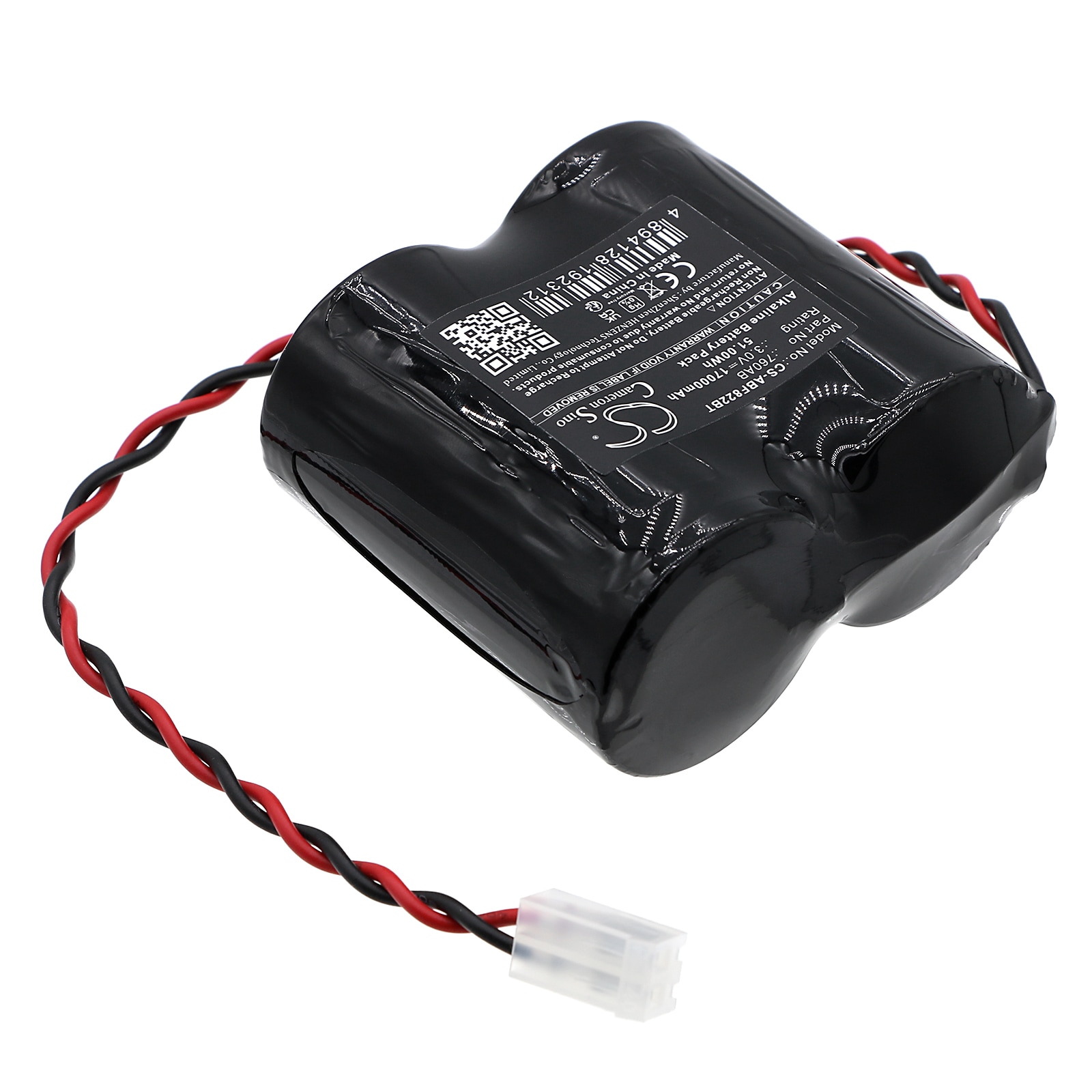 Batteri for alarmsystem for Abus FUSG50000, FUSG50100, FUSG50101 og andre.