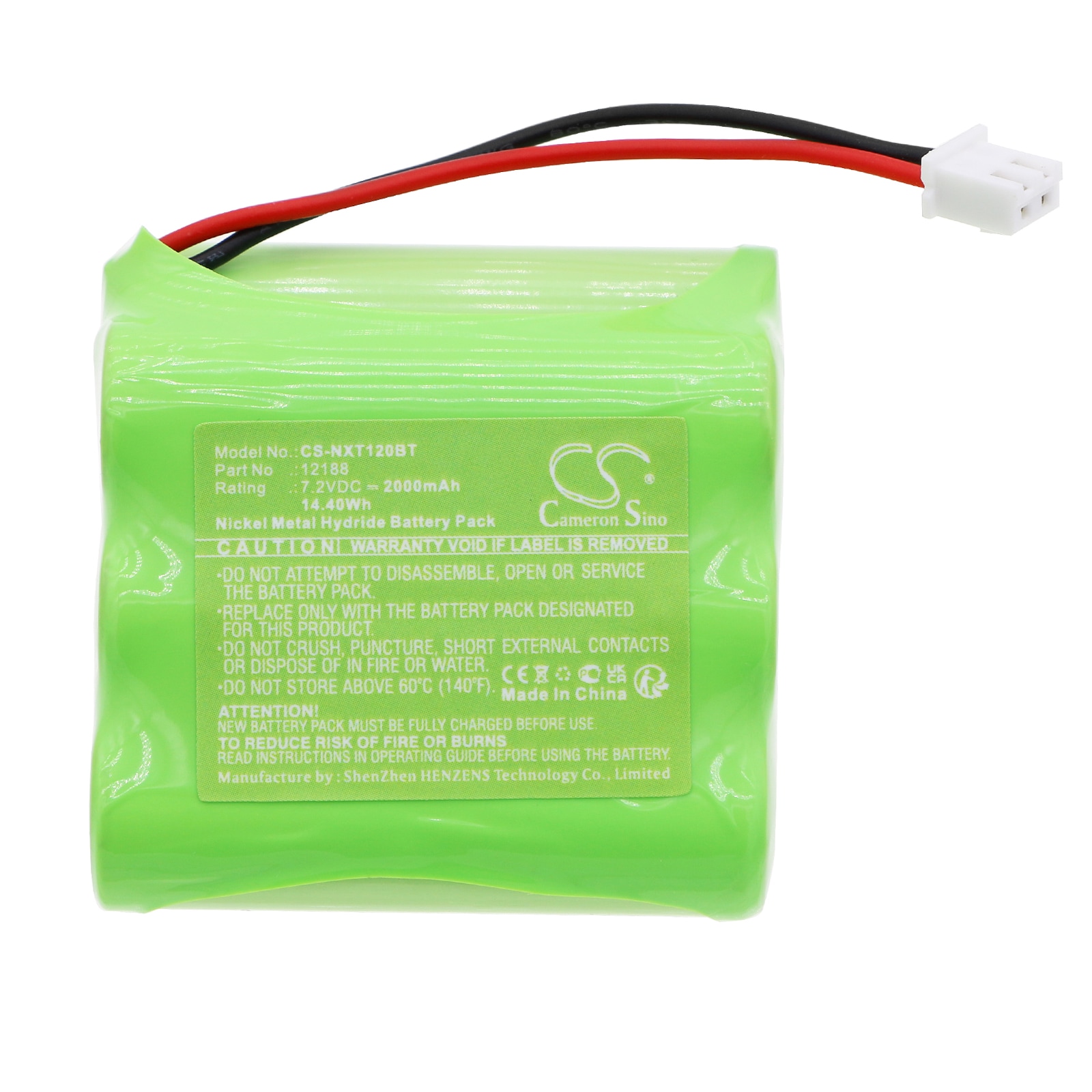 Batteri til alarmsystem for LUPUS XT1, XT1 12000, XT2 12025 osv.
