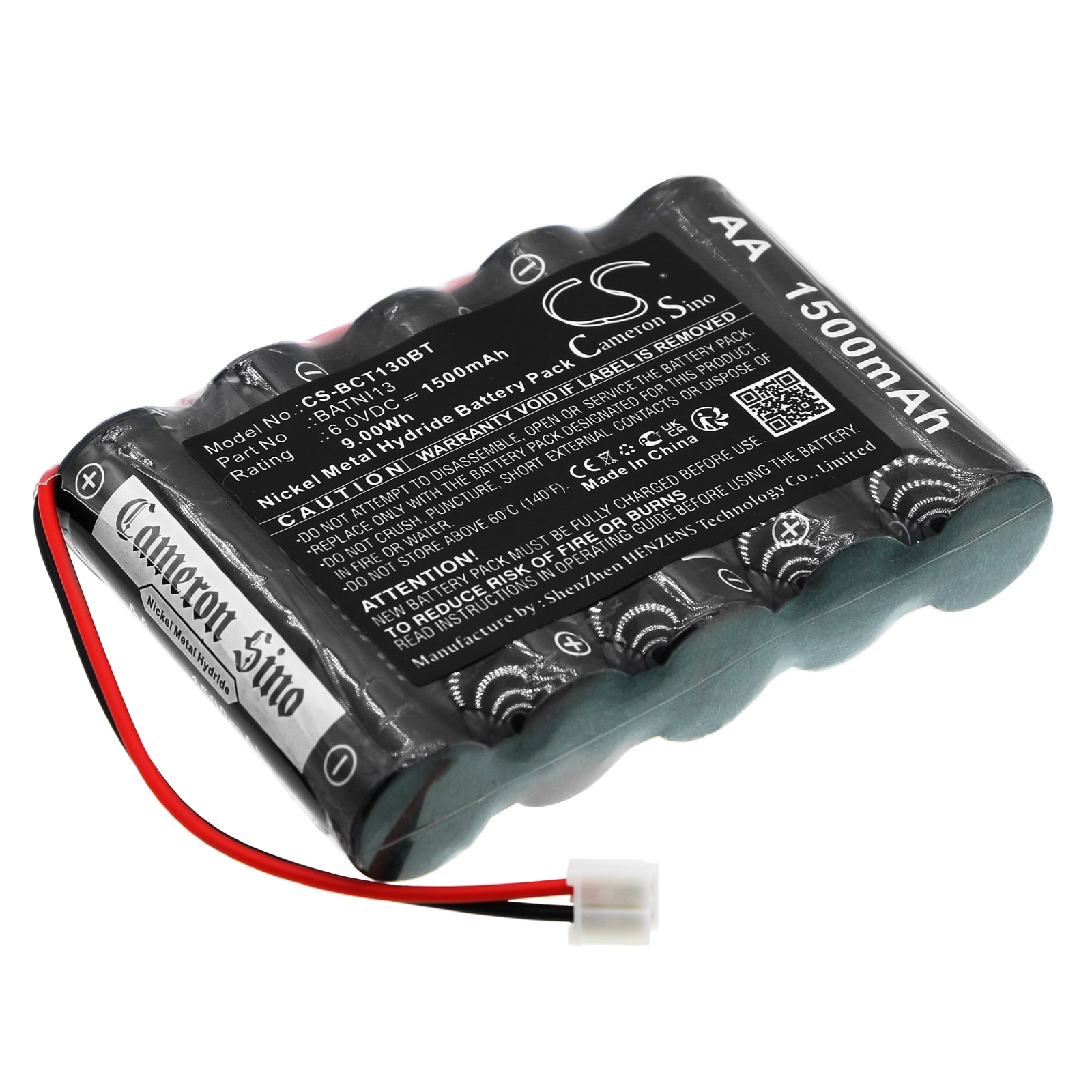 Batteri for alarmsystem for DAITEM-panel før 2007
