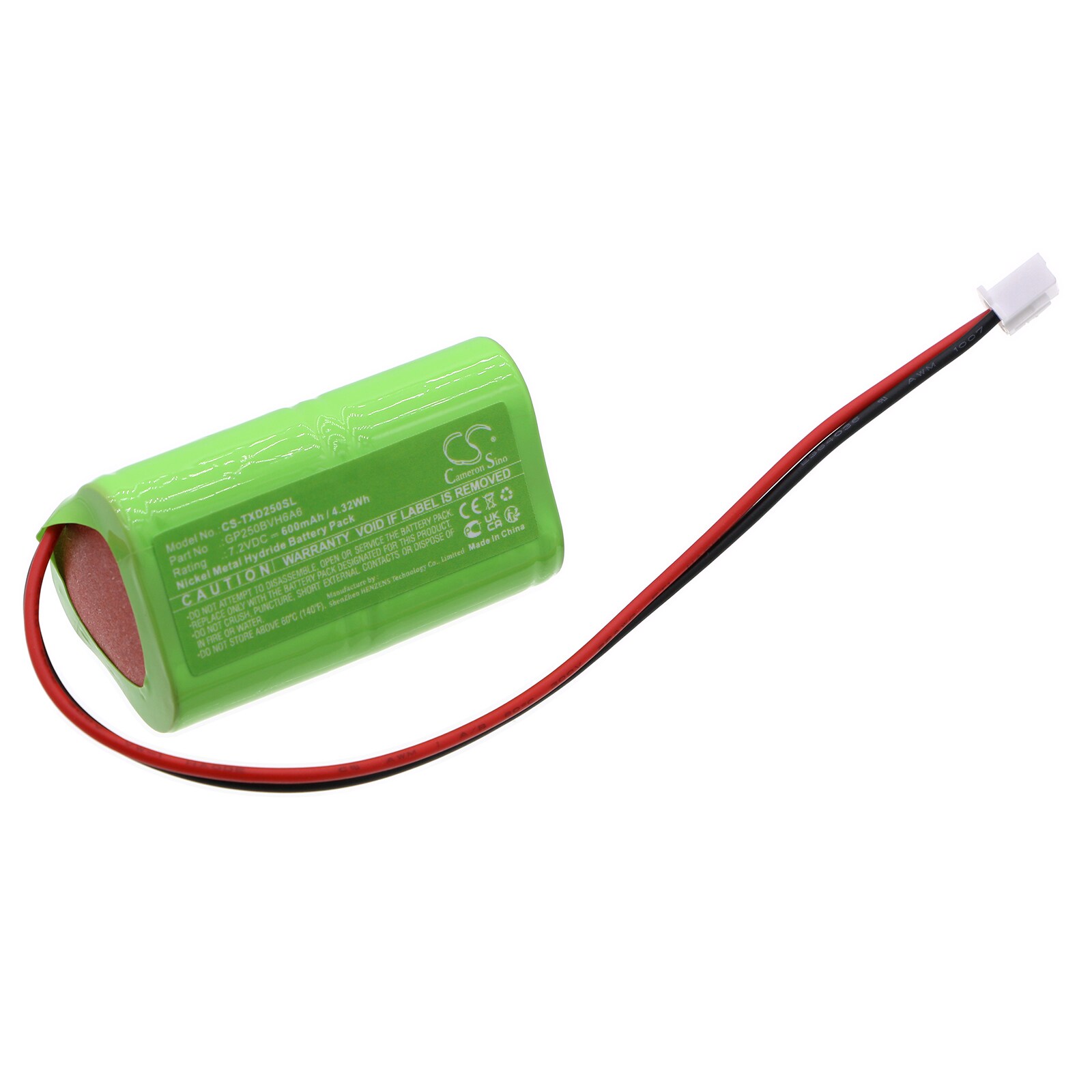 Batteri til alarmsystem for Texecom Odyssey Extended Life Sirene Alarm