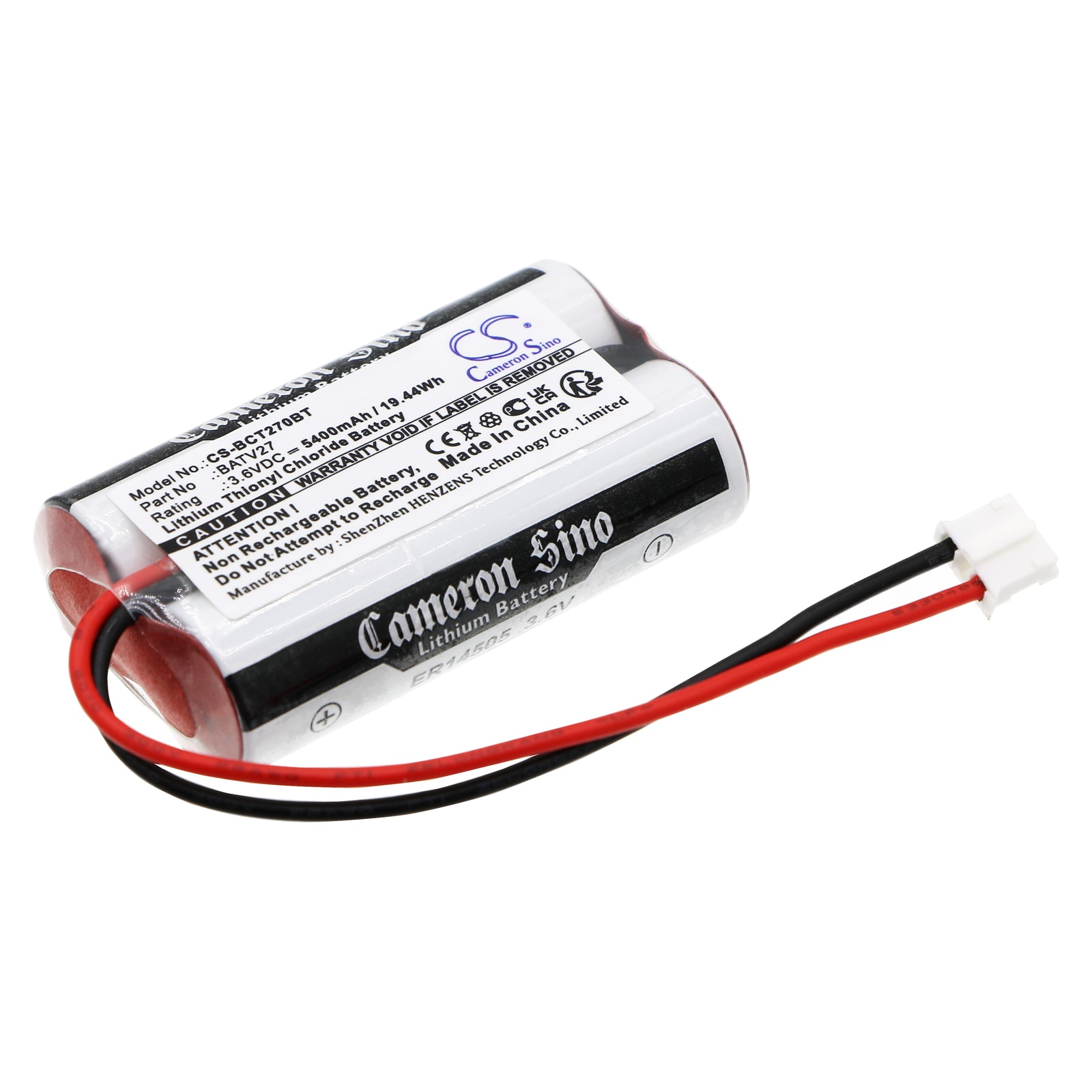 Batteri for alarmsystem for DAITEM 152-27D, 153-27D