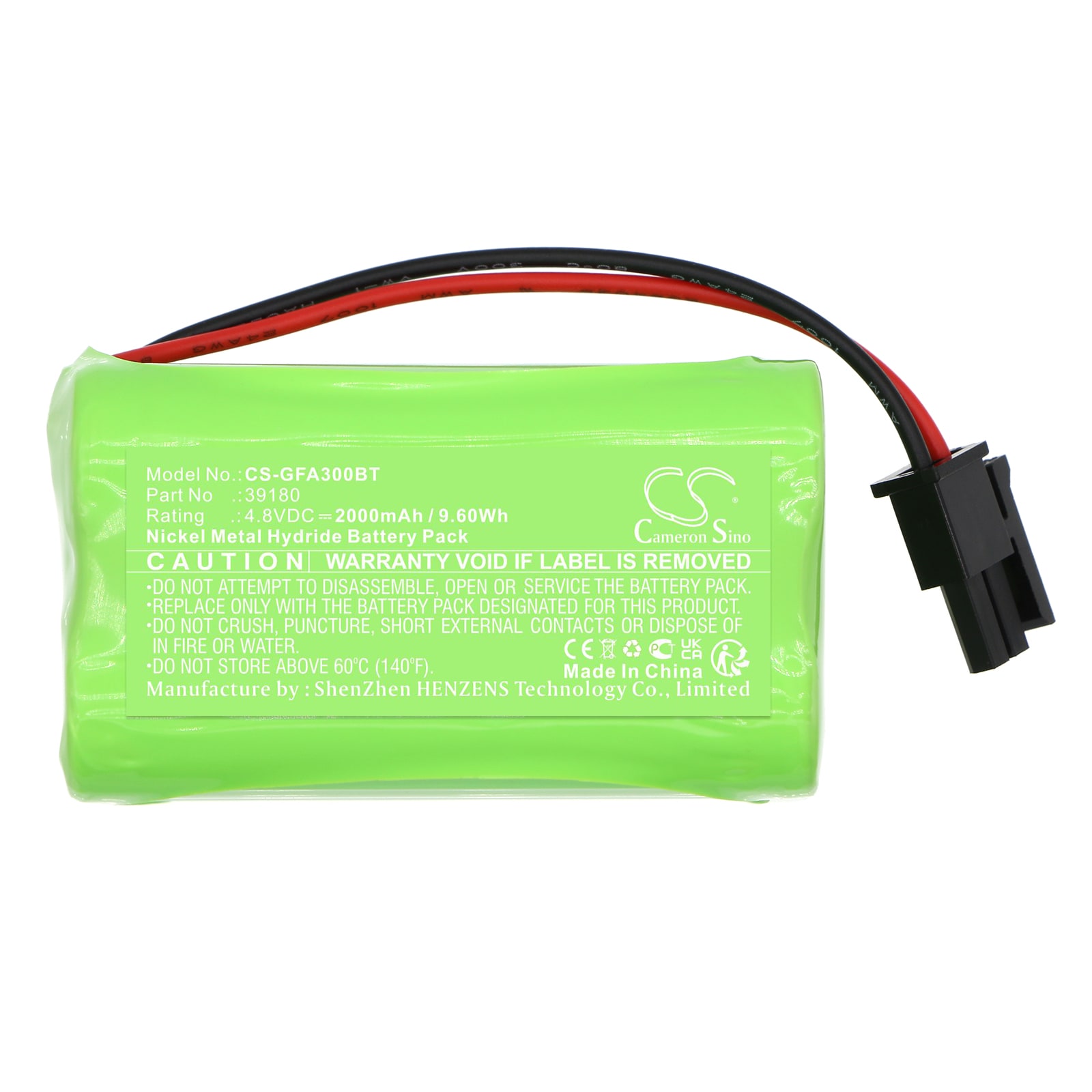 Batteri for alarmsystem for Grothe FA30, FA30-AZ, FA30-RP10