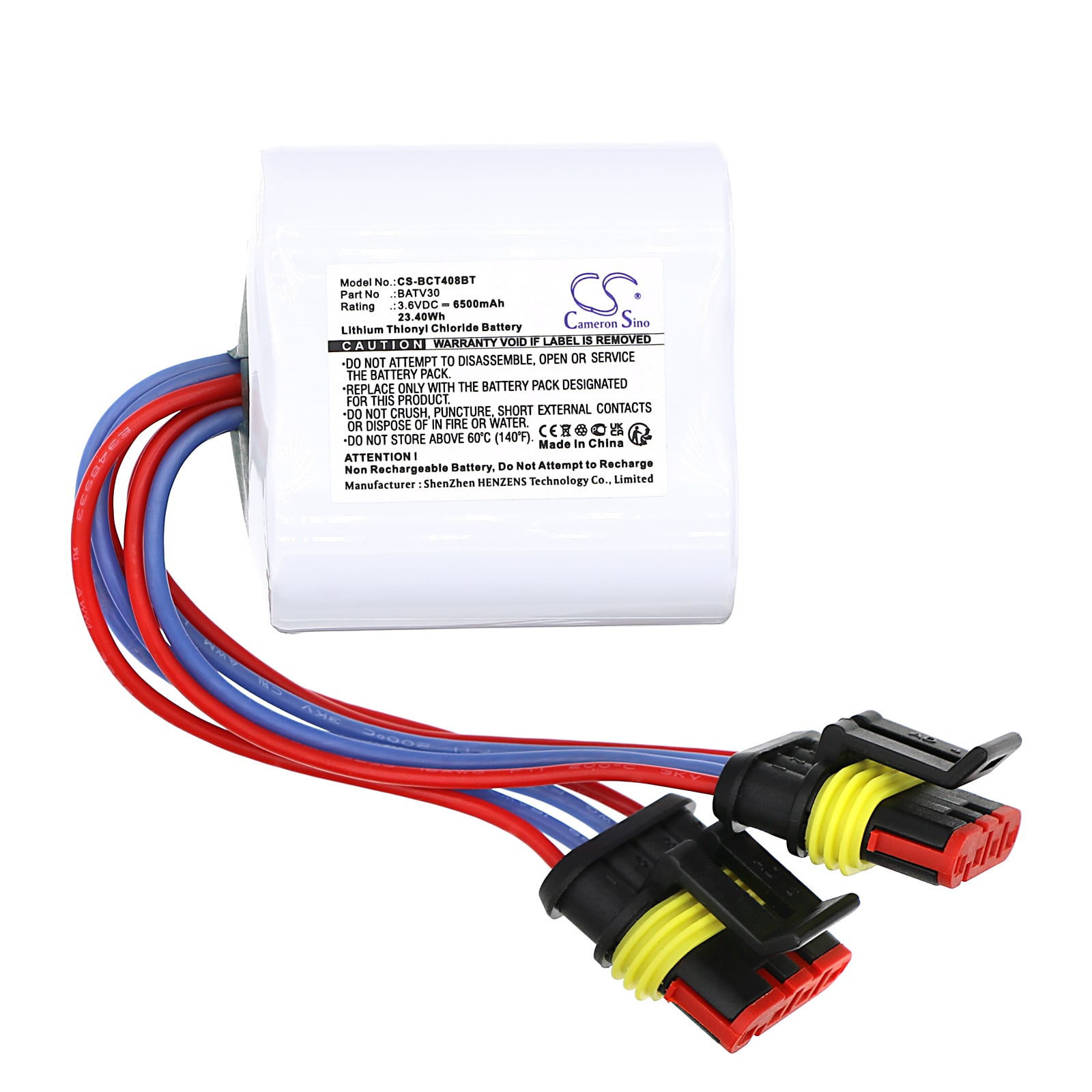 Batteri til alarmsystem for DAITEM 408-27D