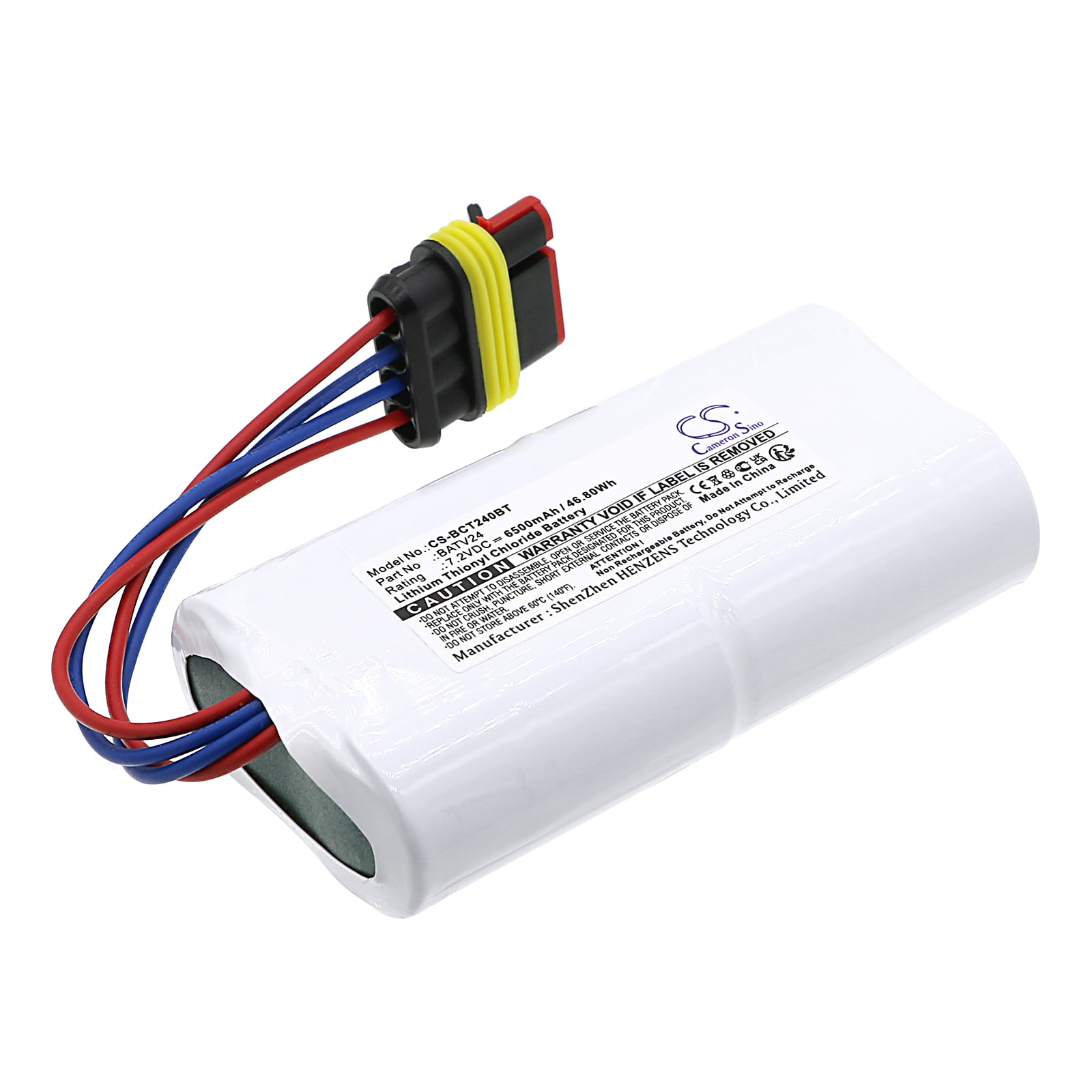 Batteri til alarmsystem for DAITEM DC408
