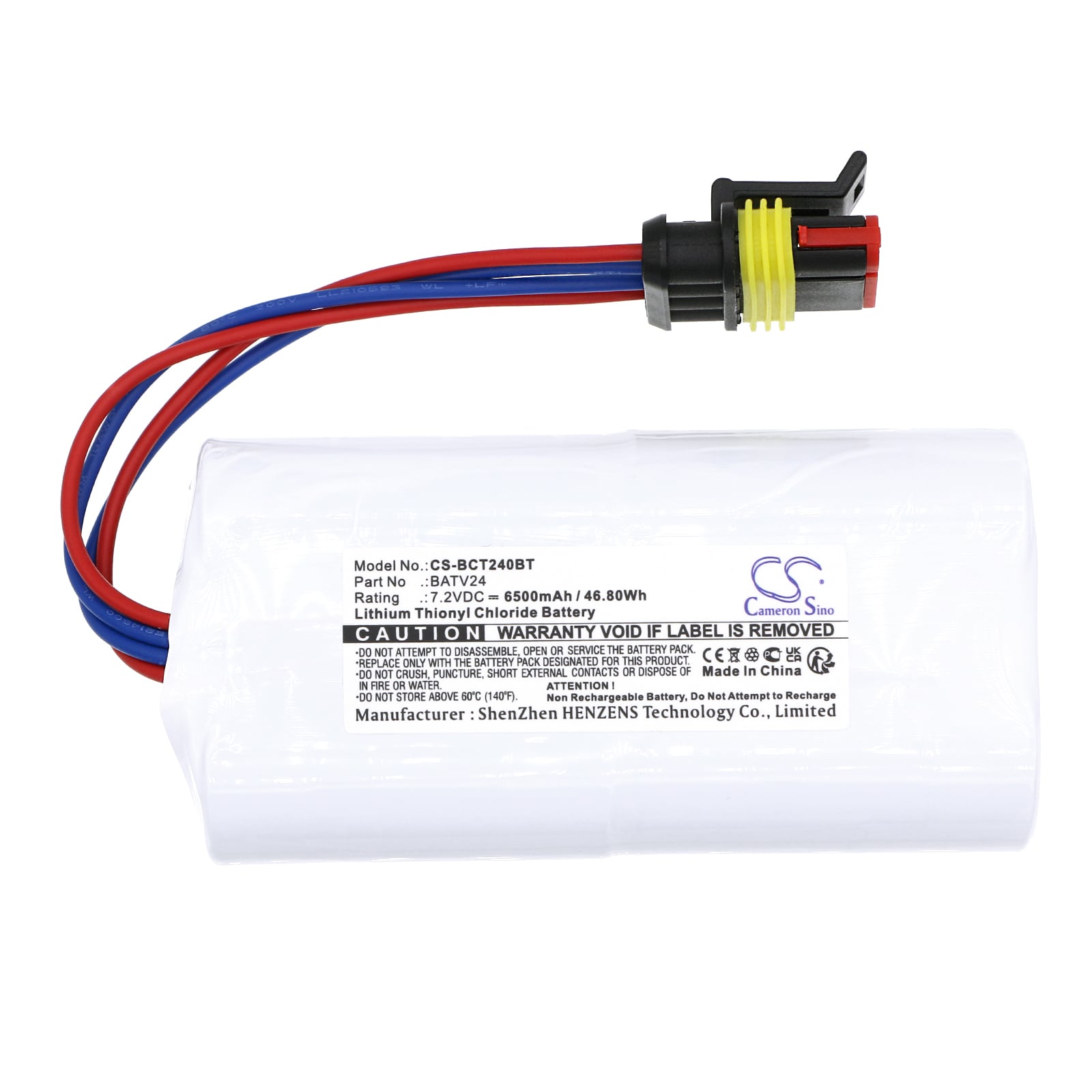 Batteri til alarmsystem for DAITEM DC408