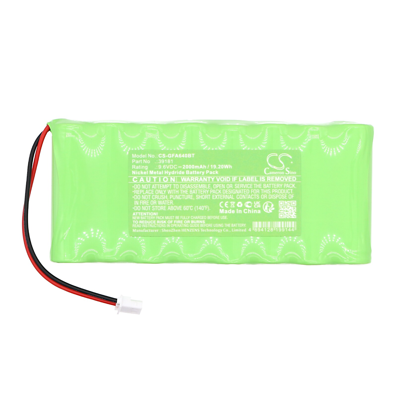 Batteri for alarmsystem for Grothe FA64, FA64-AKKU72
