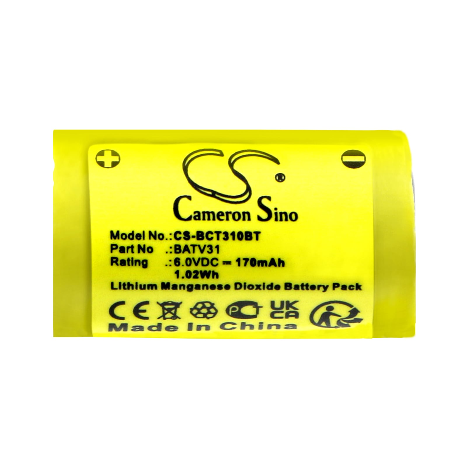 Batteri for alarmsystem for DAITEM 604-27D