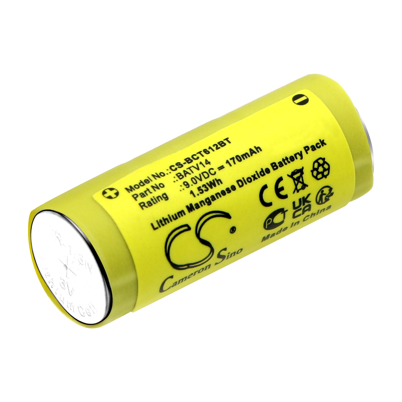 Batteri for alarmsystem for DAITEM DC611, DC612