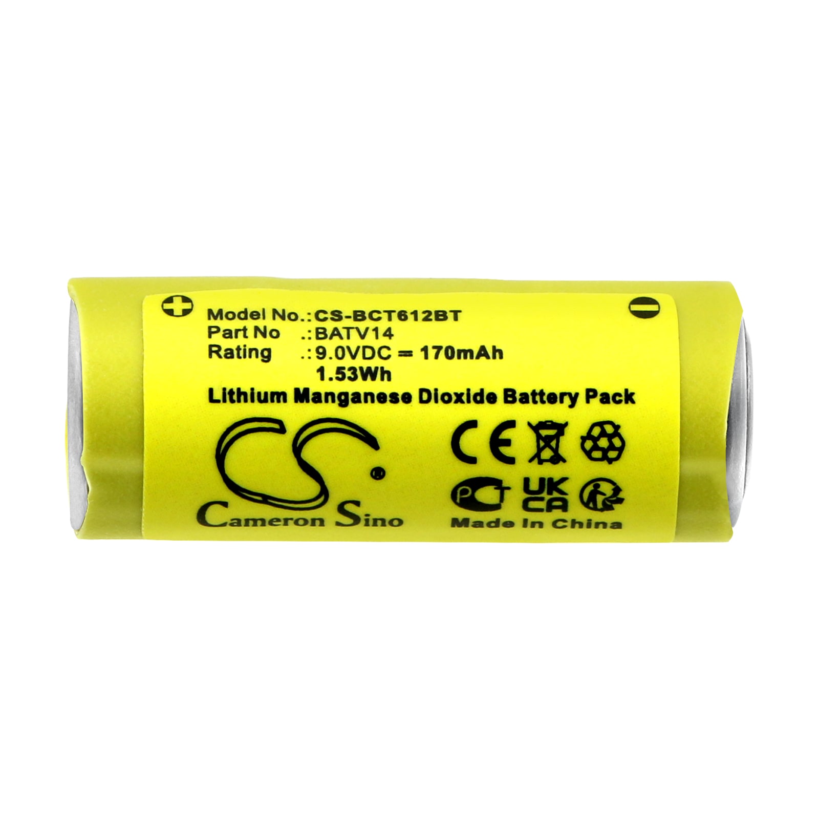Batteri for alarmsystem for DAITEM DC611, DC612