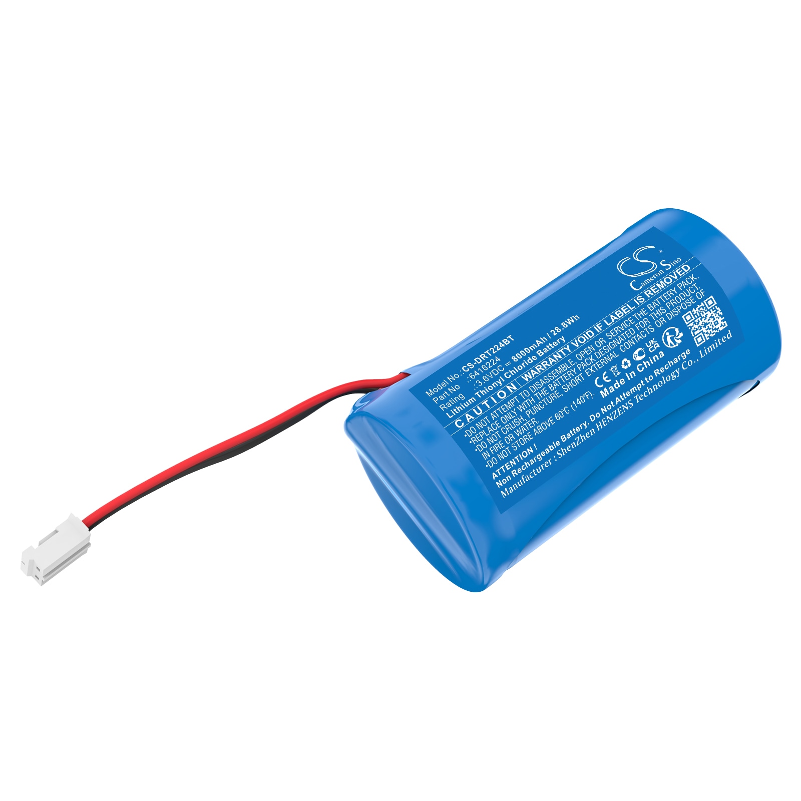 Batteri til alarmsystem for Delta Dore BILENS, bi-lentille video