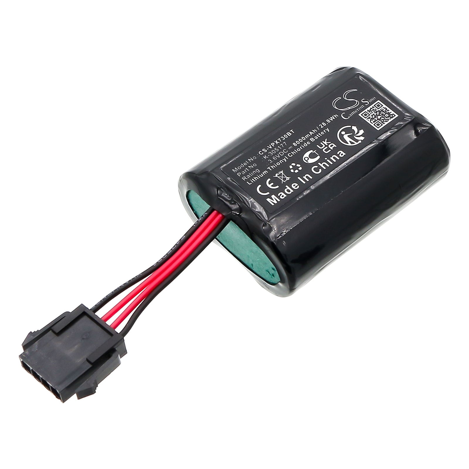 Batteri for alarmsystem for Visonic MCS-730, MCS-740 PowerMax Sirene etc.