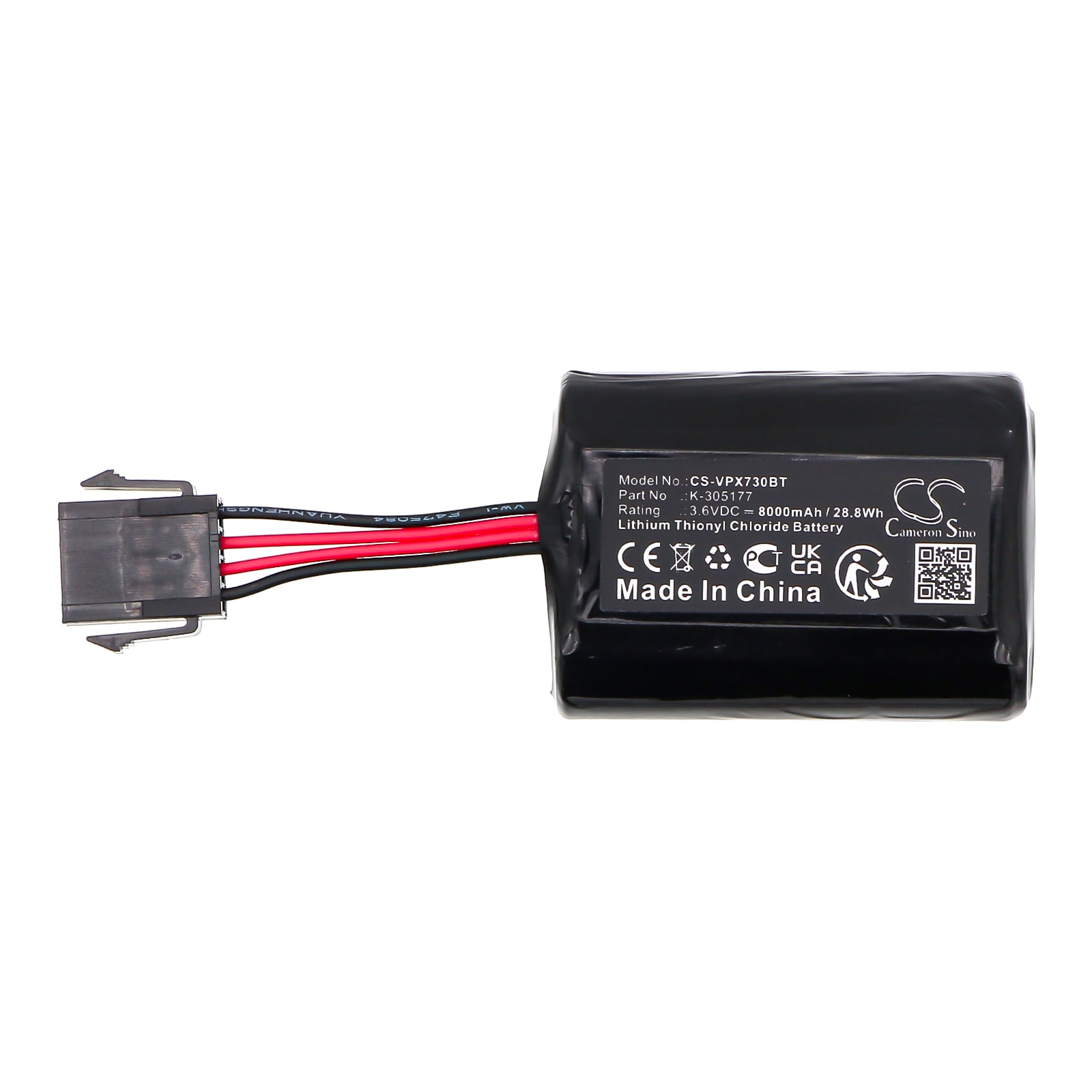 Batteri for alarmsystem for Visonic MCS-730, MCS-740 PowerMax Sirene etc.