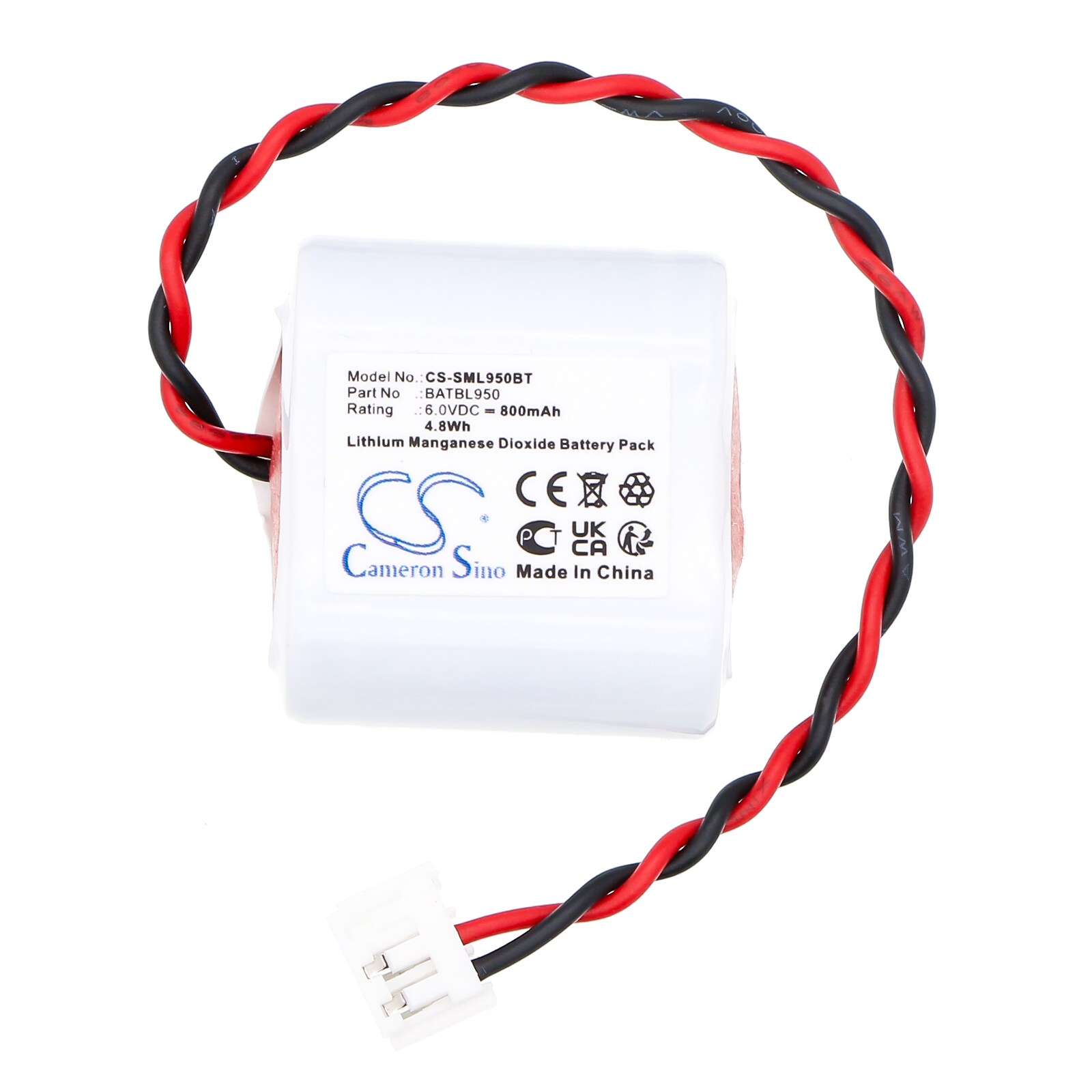 Batteri for alarmsystem for Siemens Sintony LB350334, alarmer LABEL CESAR