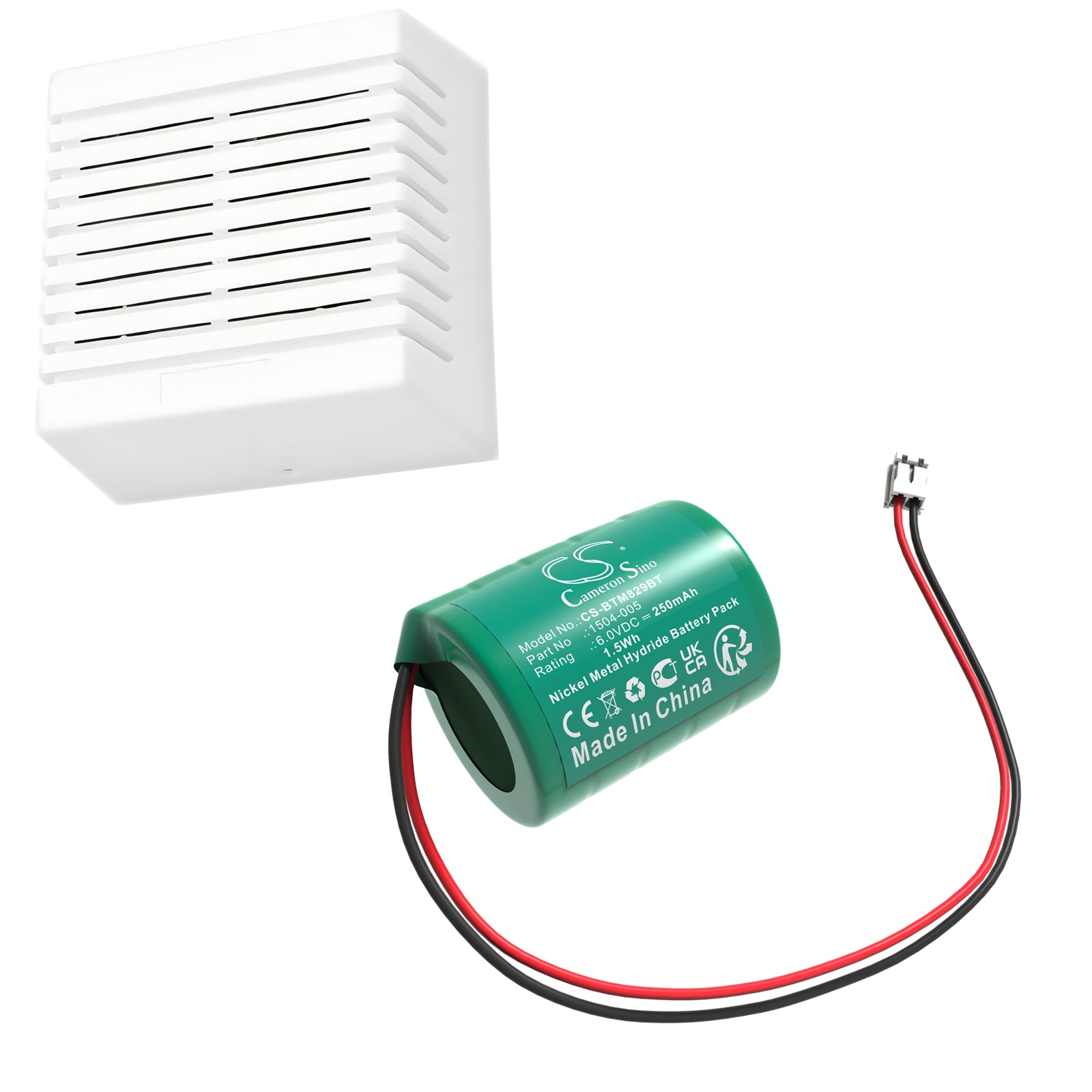 Batteri til alarmsystem for BELL-TEC MINI sirene