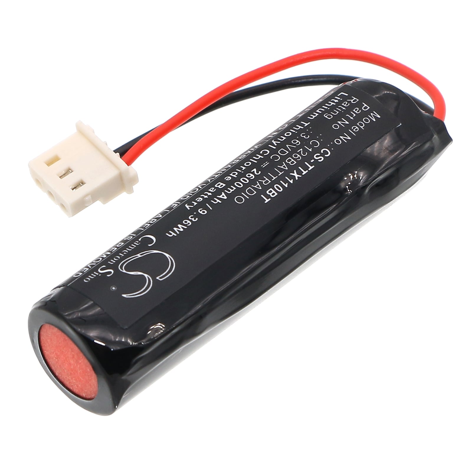 Batteri til alarmsystem for Technoalarm TX110, TX120, TX210 osv.