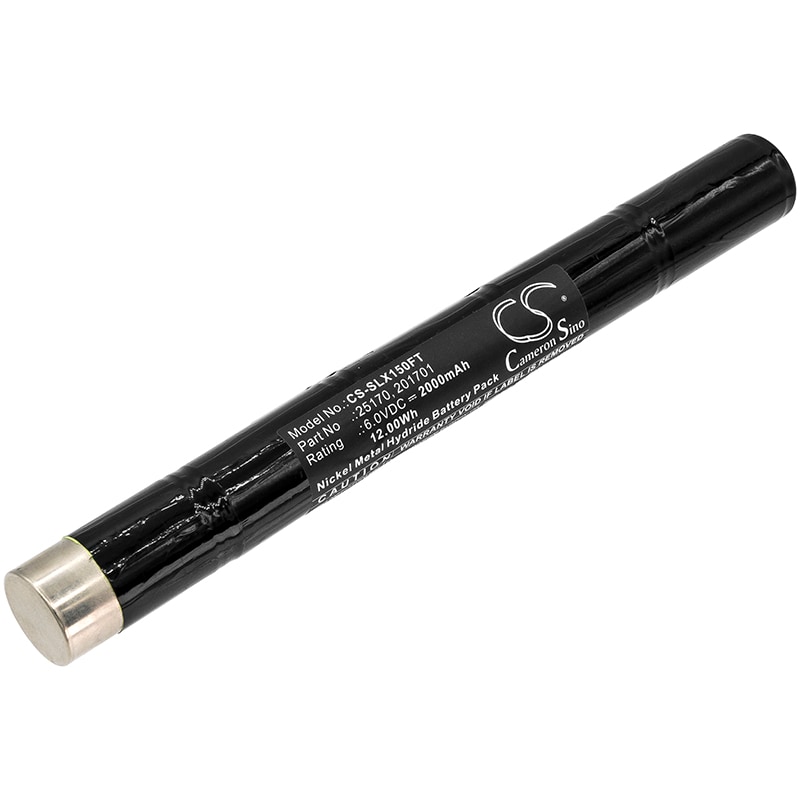 Batteri til lommelykt for Streamlight SL-15X, SL-20XP, SL-20XP lommelykt