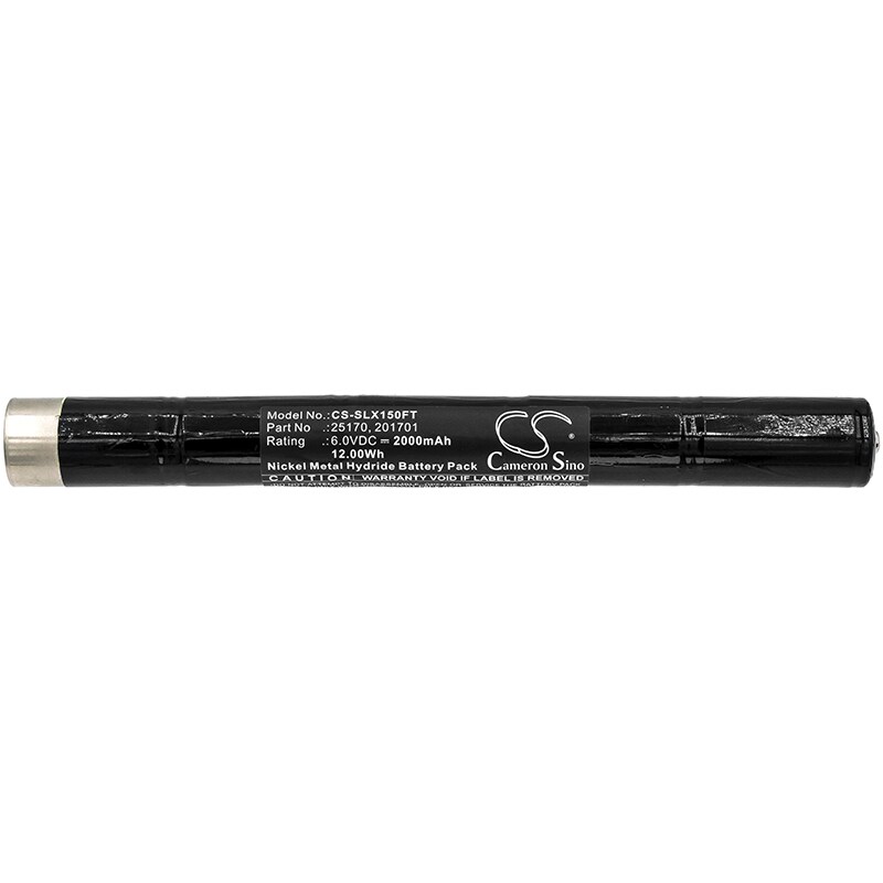 Batteri til lommelykt for Streamlight SL-15X, SL-20XP, SL-20XP lommelykt