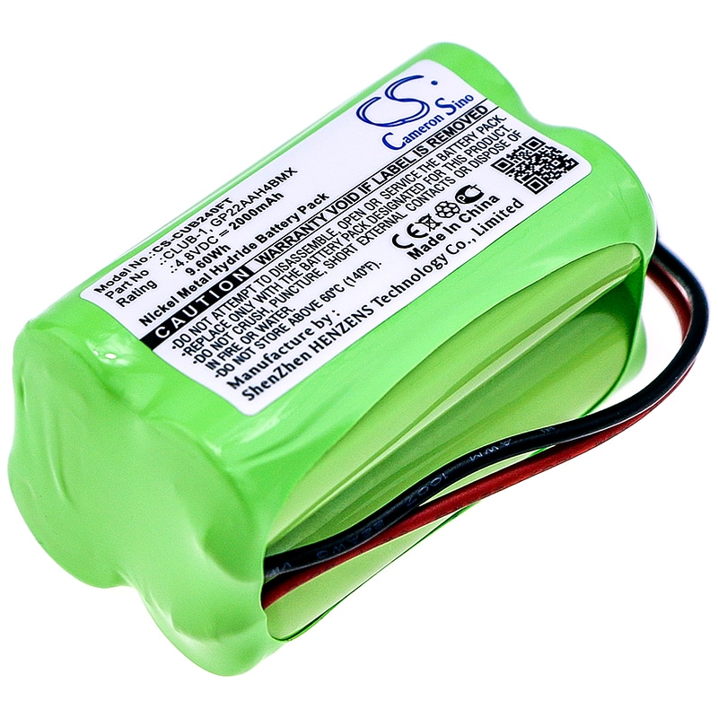 Batteri til lommelykt for Clulite Range, lommelykt