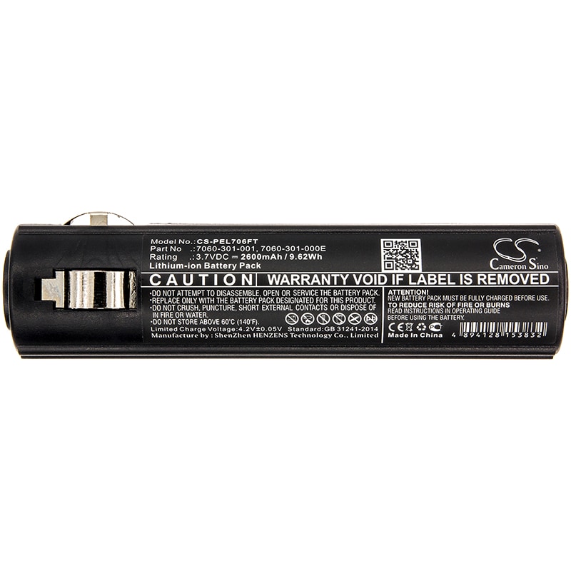Batteri til lommelykt for Pelican 7060, 7069