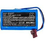 Batteri til lommelykt for Koehler Lighthawk LED, Lighthawk Vision LED, 07712 og andre.