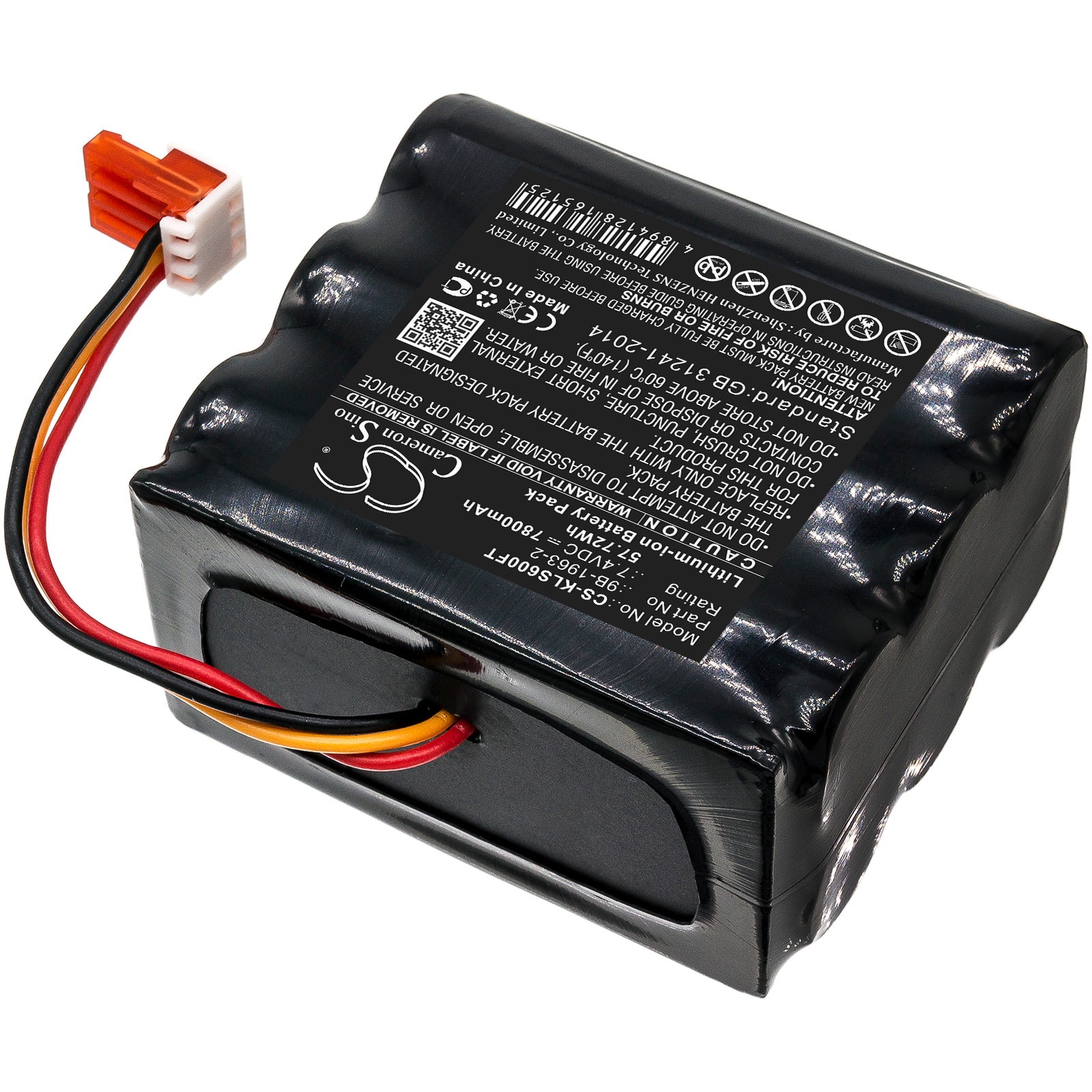 Batteri til lommelykt for Koehler Lighthawk 600, Lighthawk 600 Lumens