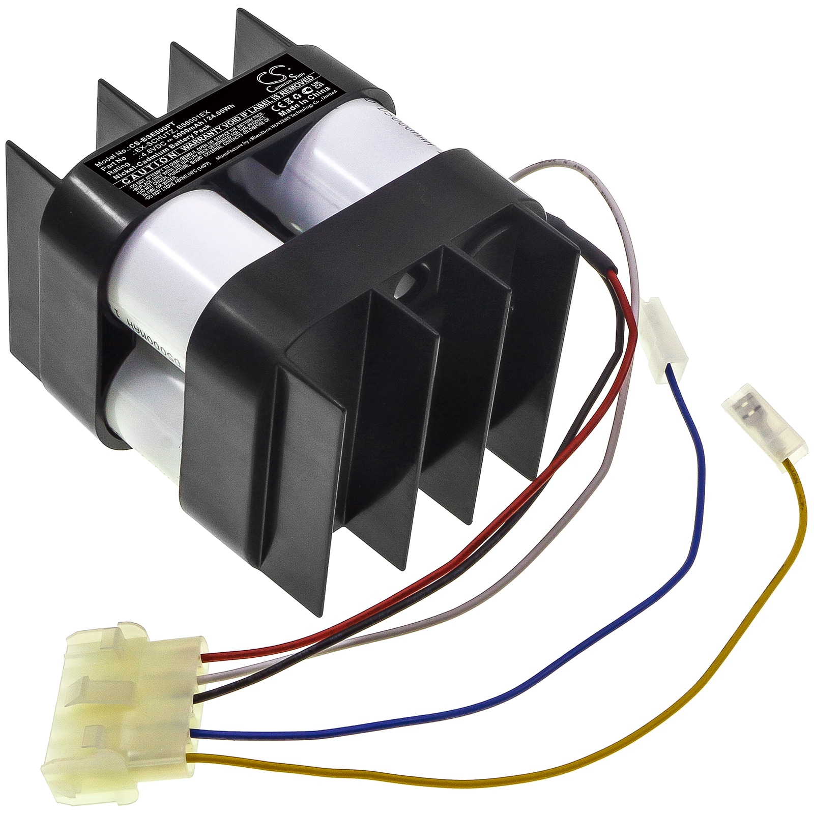 Batteri til lommelykt for CEAG HSE5, HSE5ex, SEB8DIN osv.