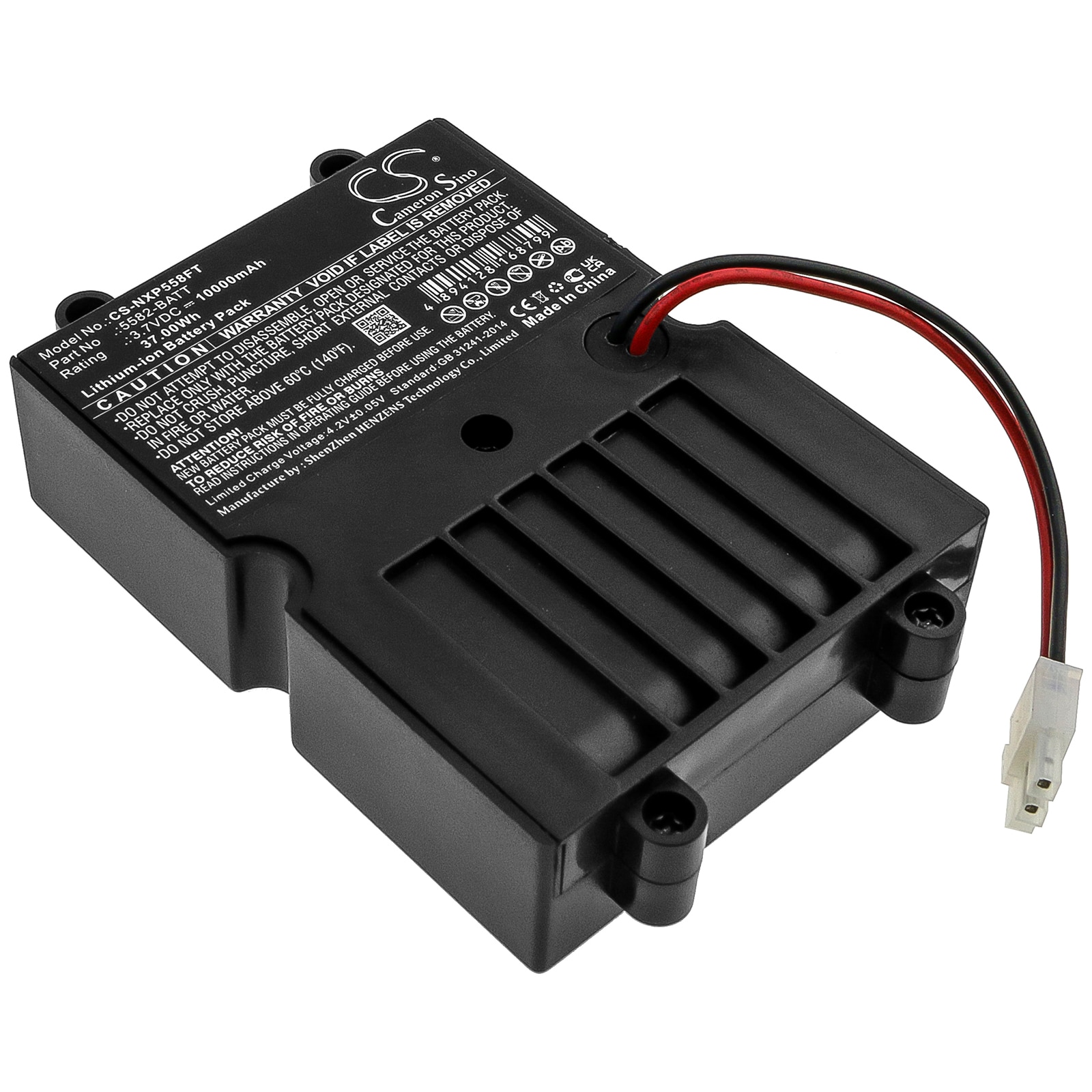 Batteri til lommelykt for Nightstick XPP-5582RX, XPR-5582GX