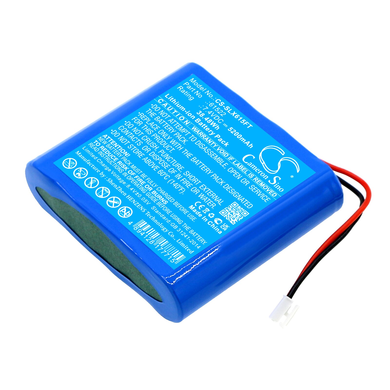 Batteri til lommelykt for Streamlight BEARTRAP, BearTrap arbeidslys