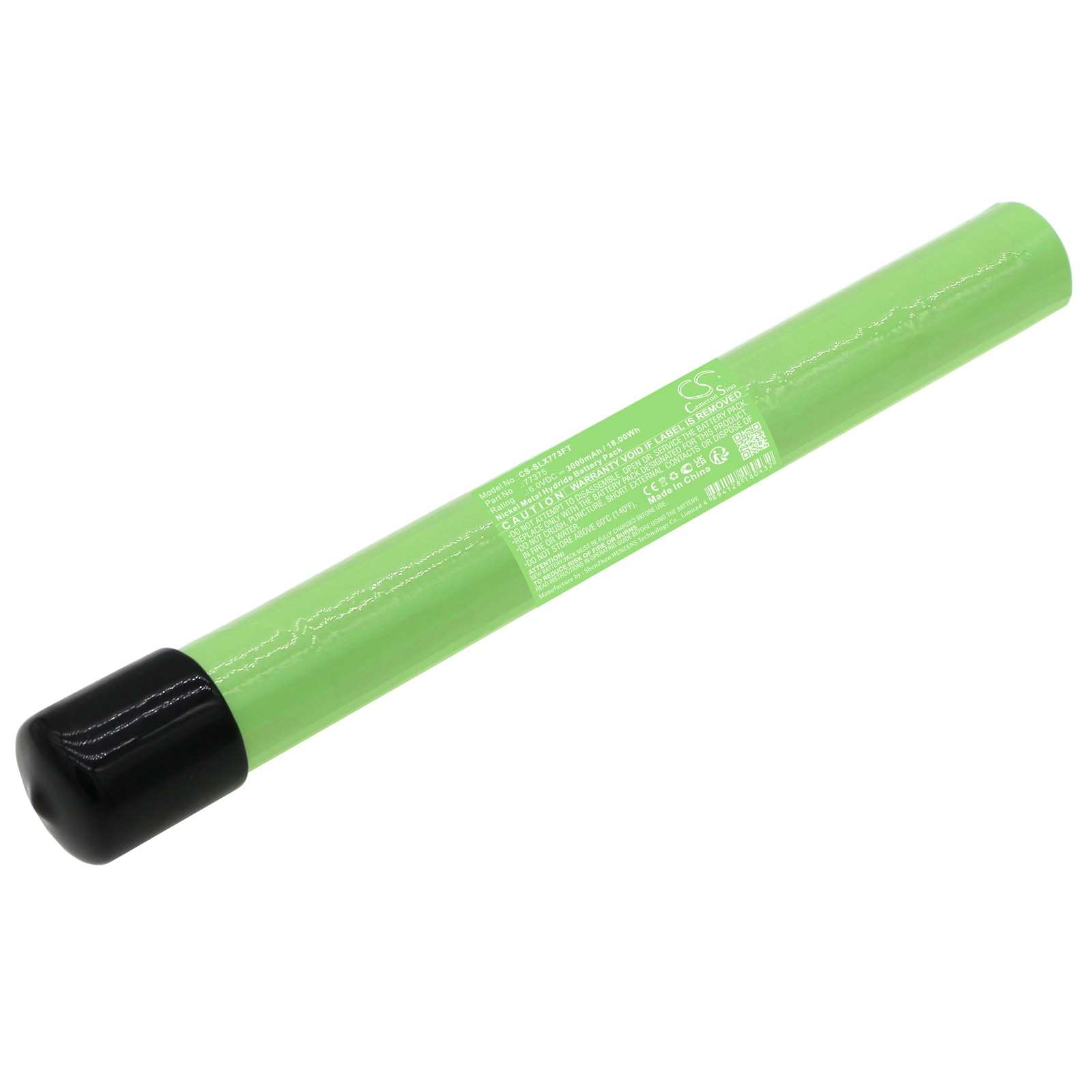 Batteri til lommelykt for Streamlight UltraStinger LED, SL-20XP-LED, SL-20L og andre.