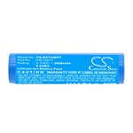 Lommelyktbatteri for Nightstick TAC-400, TAC-500, TAC-550 og andre.