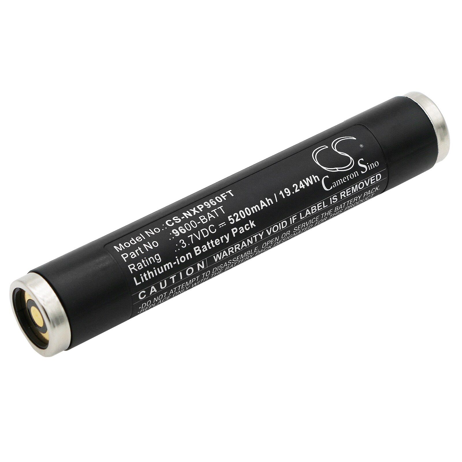 Lommelyktbatteri for Nightstick 9500, 9600, 9900 osv.