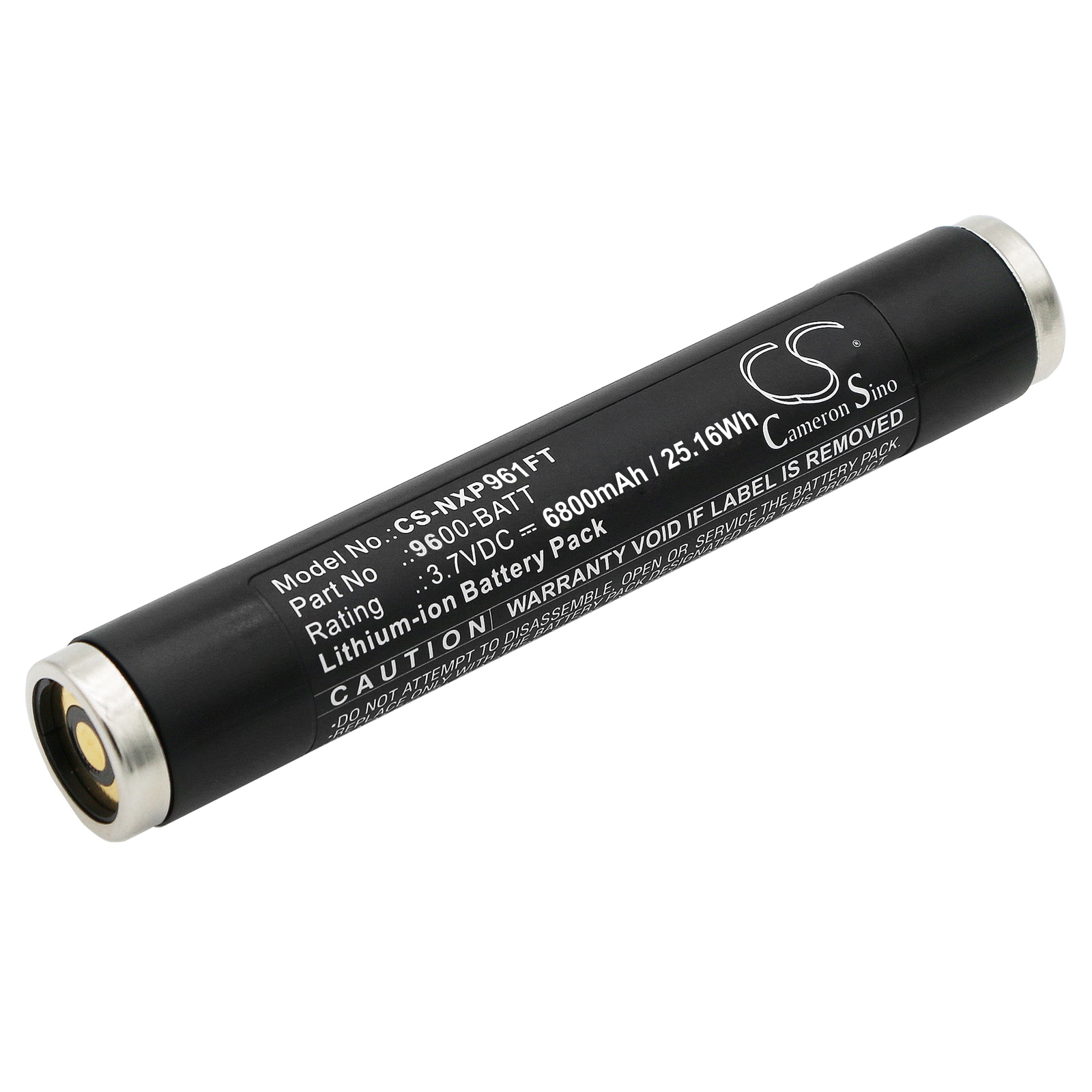 Lommelyktbatteri for Nightstick 9500, 9600, 9900 osv.