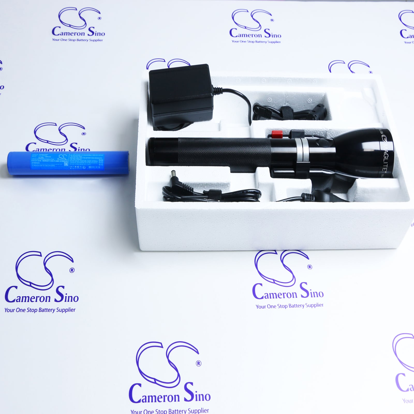 Batteri til lommelykt for Maglite ML125, ML150LR, ML150LRX