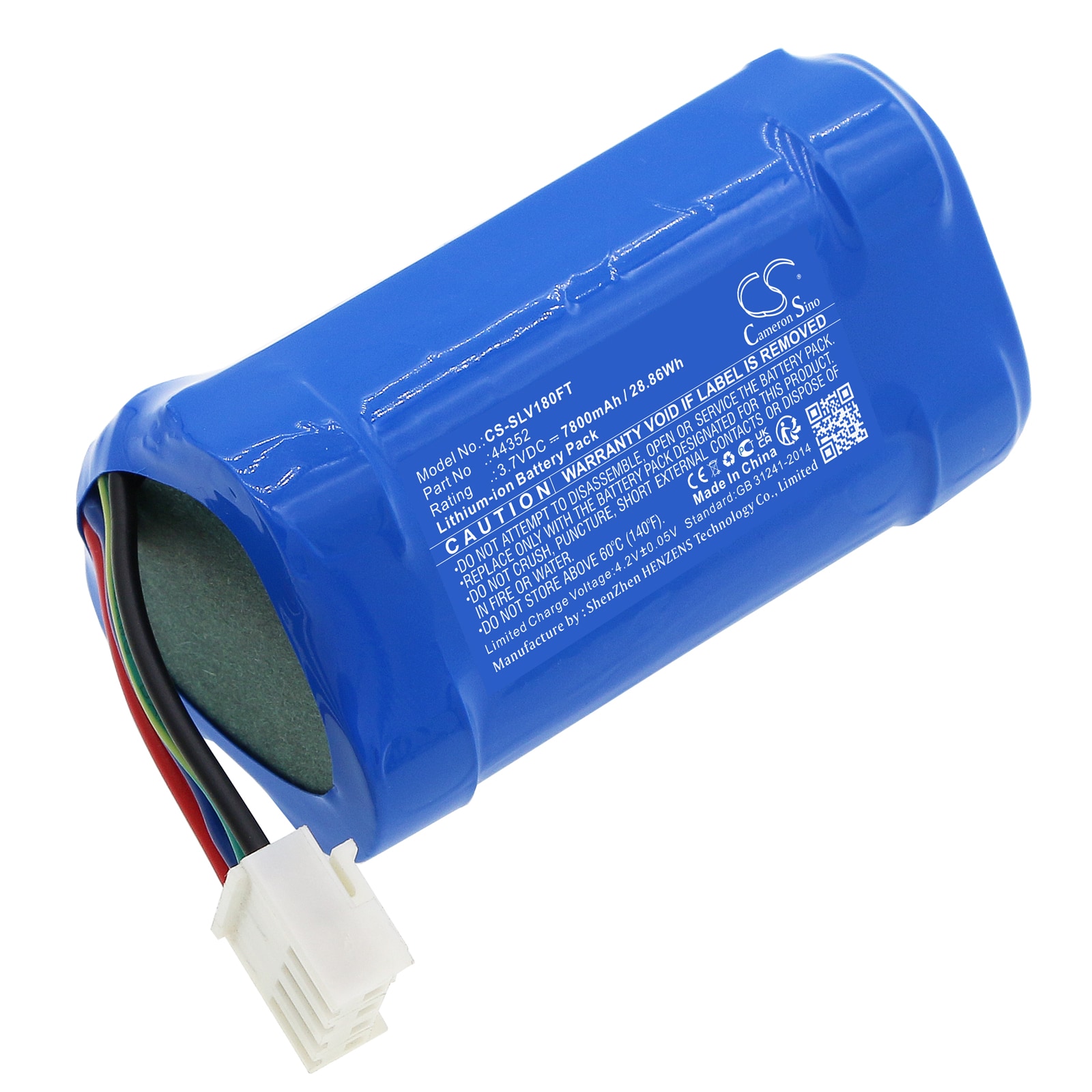 Batteri til lommelykt for Streamlight Vulcan 180 HAZ LO