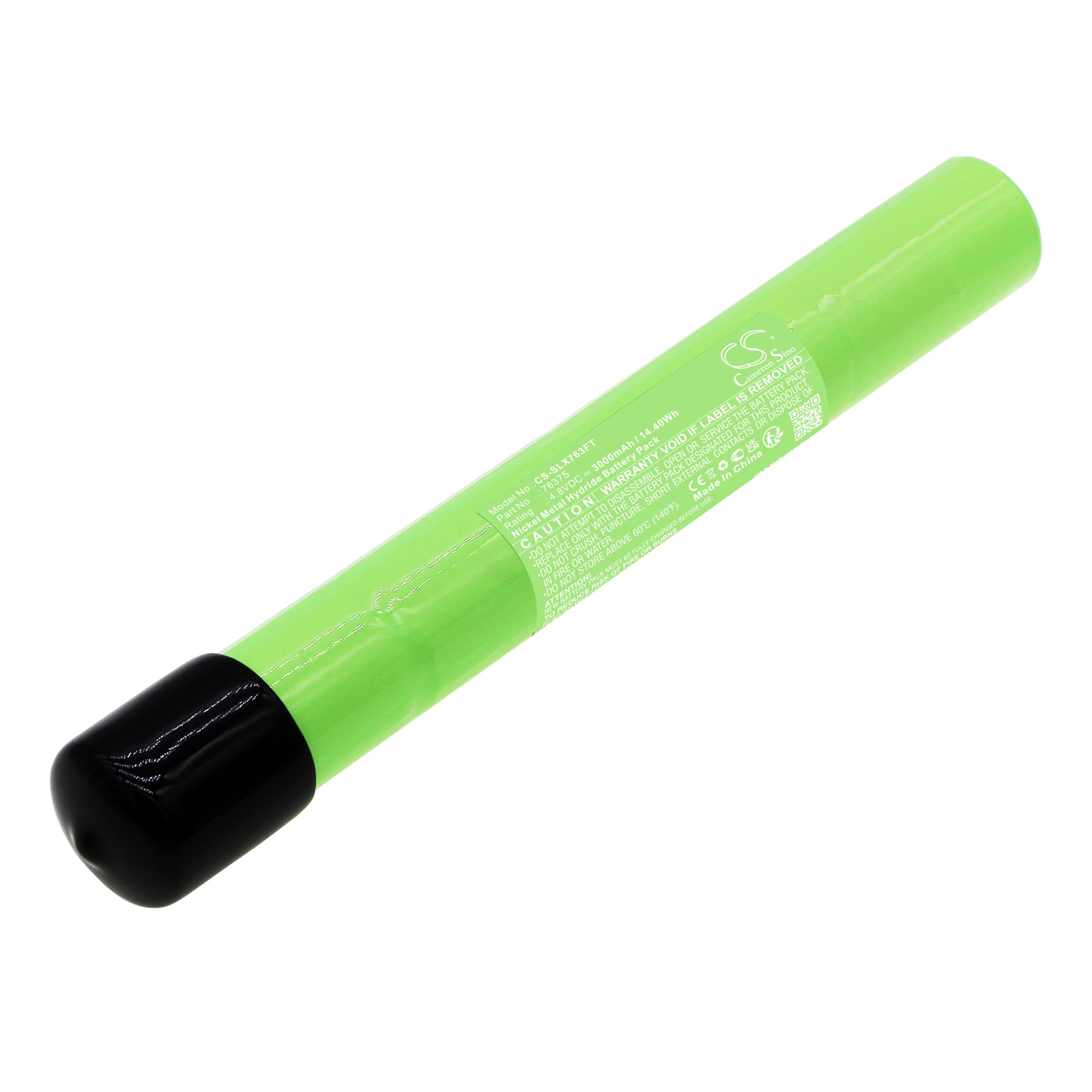 Batteri til lommelykt for Streamlight PolyStinger LED HAZ-LO lommelykt