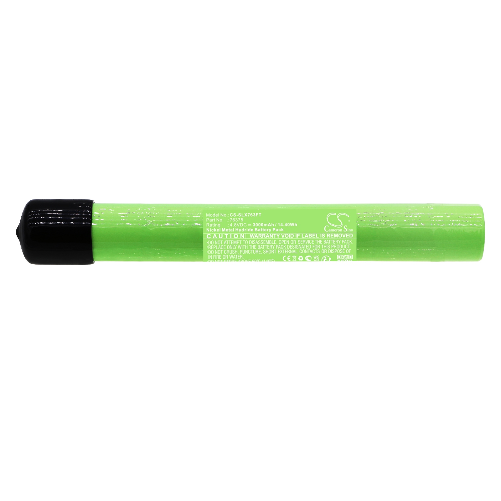 Batteri til lommelykt for Streamlight PolyStinger LED HAZ-LO lommelykt