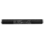 Batteri til lommelykt for Nightstick 9700, 9744, 9746
