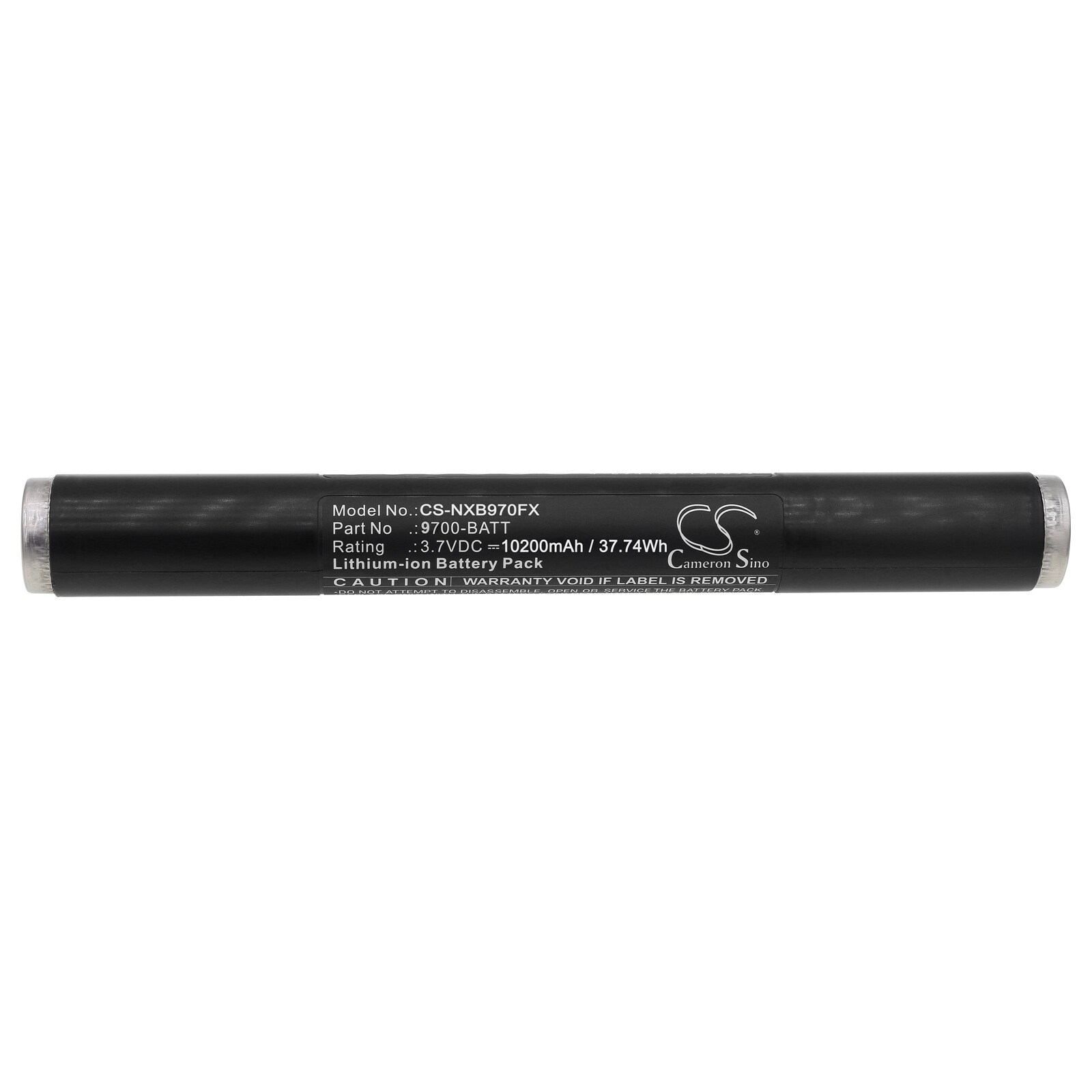 Batteri til lommelykt for Nightstick 9700, 9744, 9746
