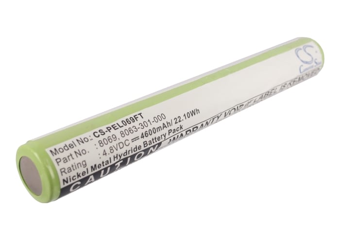 Batteri til lommelykt for Pelican 8060, 8050, 8060 LED osv.