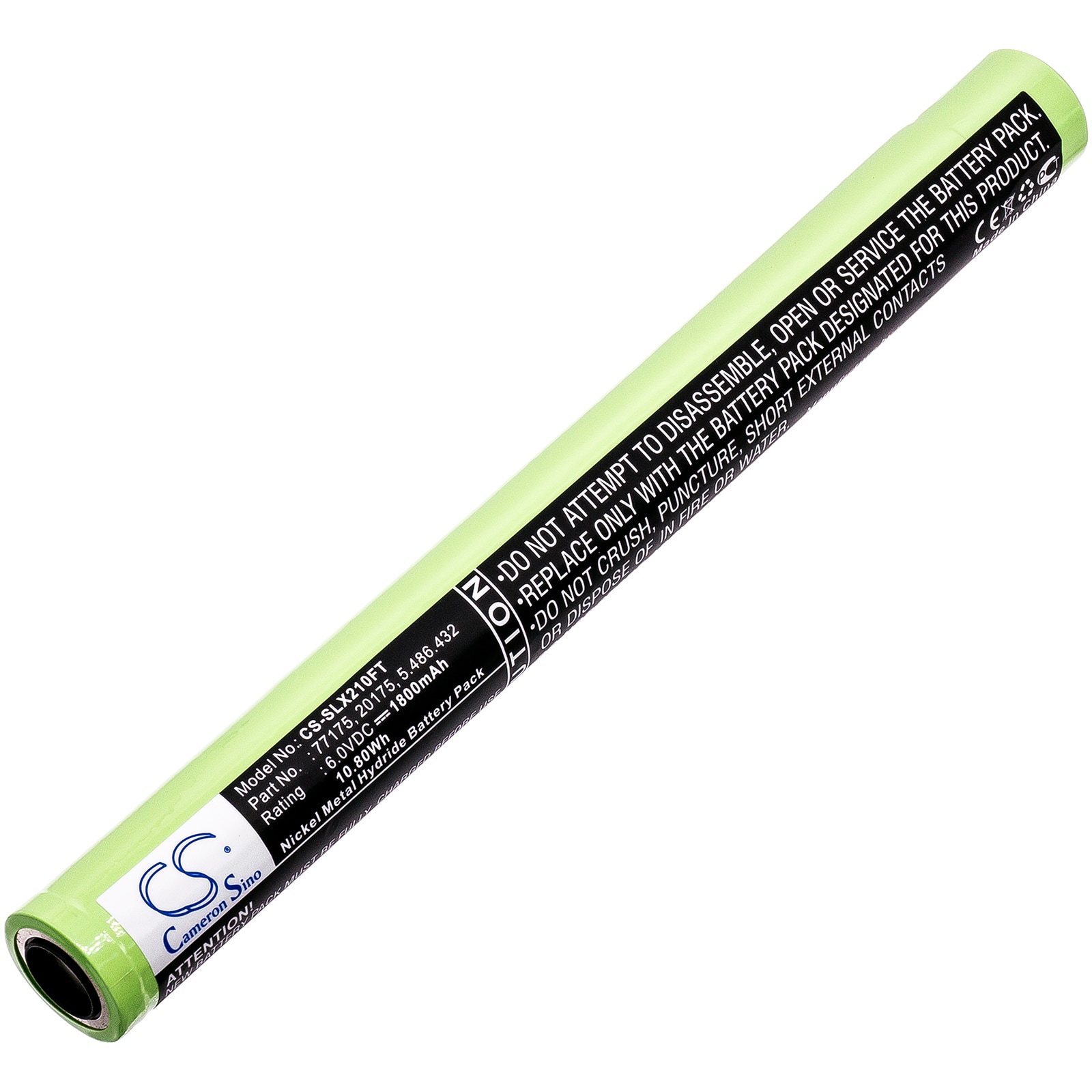 Batteri til lommelykt for Streamlight Ultrastinger, SL20X-LED