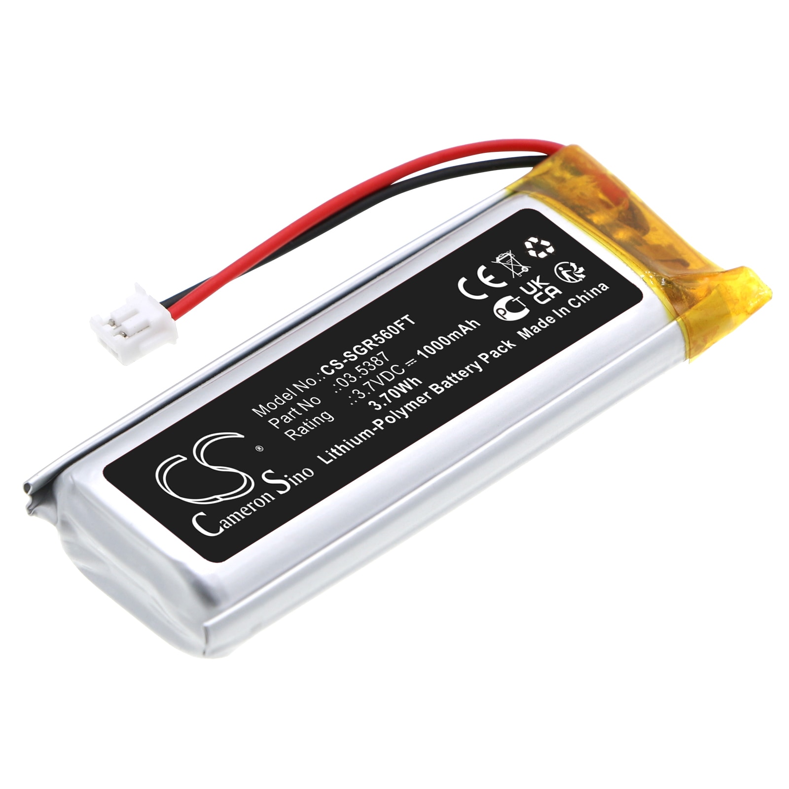 Batteri til lommelykt for SCANGRIP Mini Slim, 03.5610