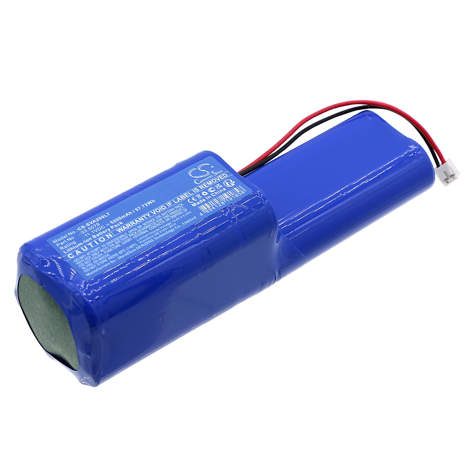 Batteri til lommelykt for SCANGRIP NOVA 20 C+R, 03.5056, Multimatch C+R og andre.