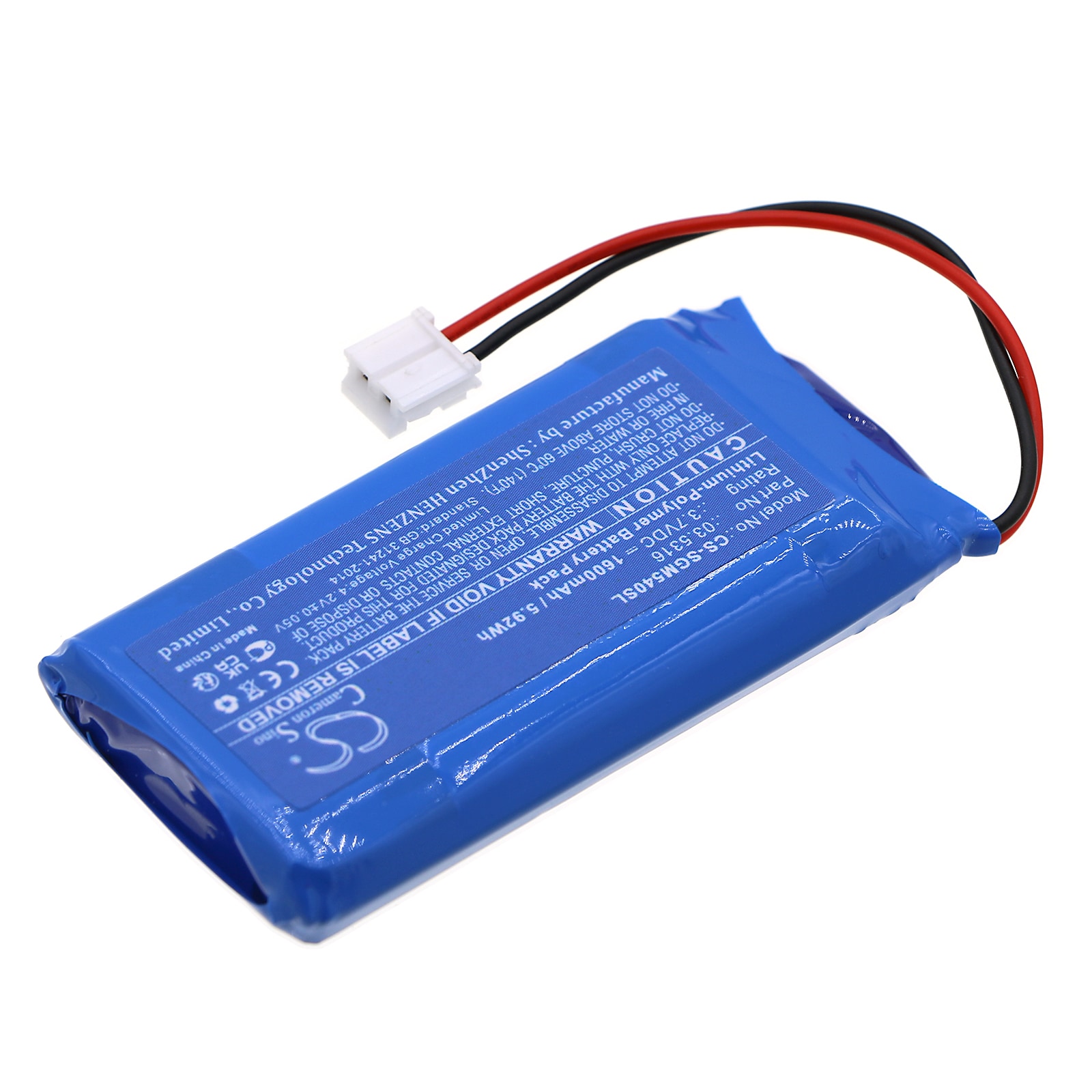 Batteri til lommelykt for SCANGRIP Midiform, 03.5421, UV Form og andre.