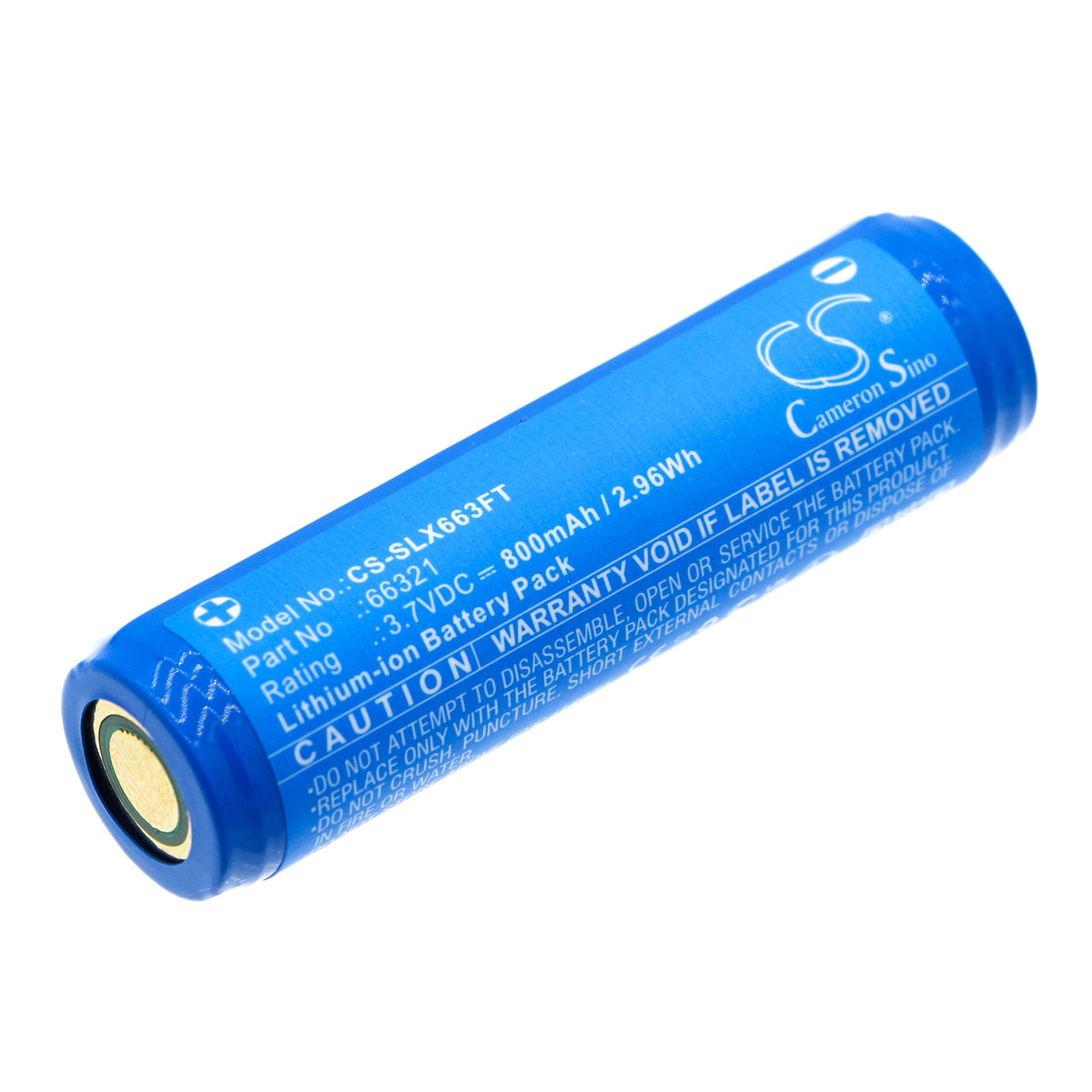 Batteri til lommelykt for Streamlight MicroStream, 66320 lommelykt